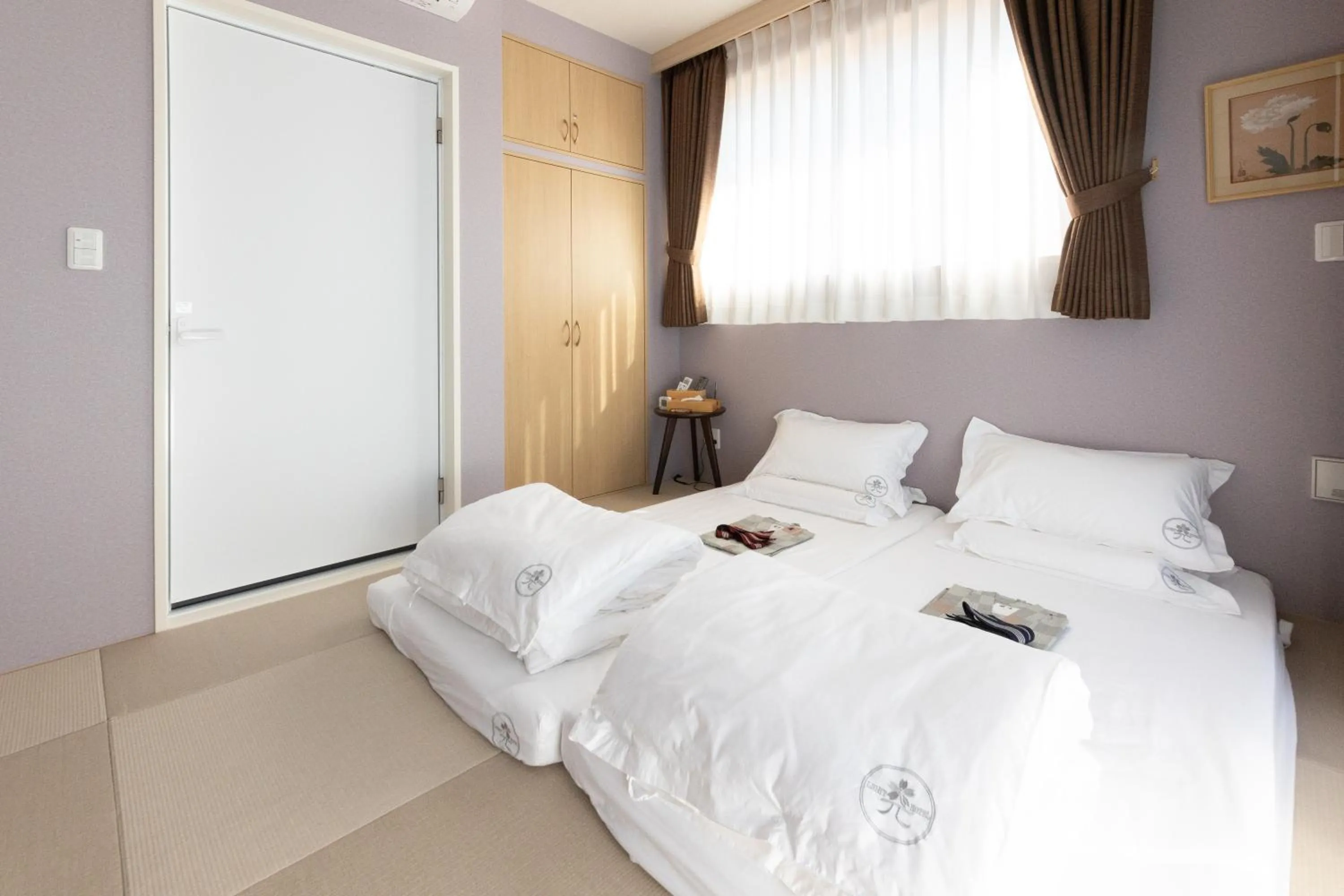 Bed in 灯光旅館 Light hotel