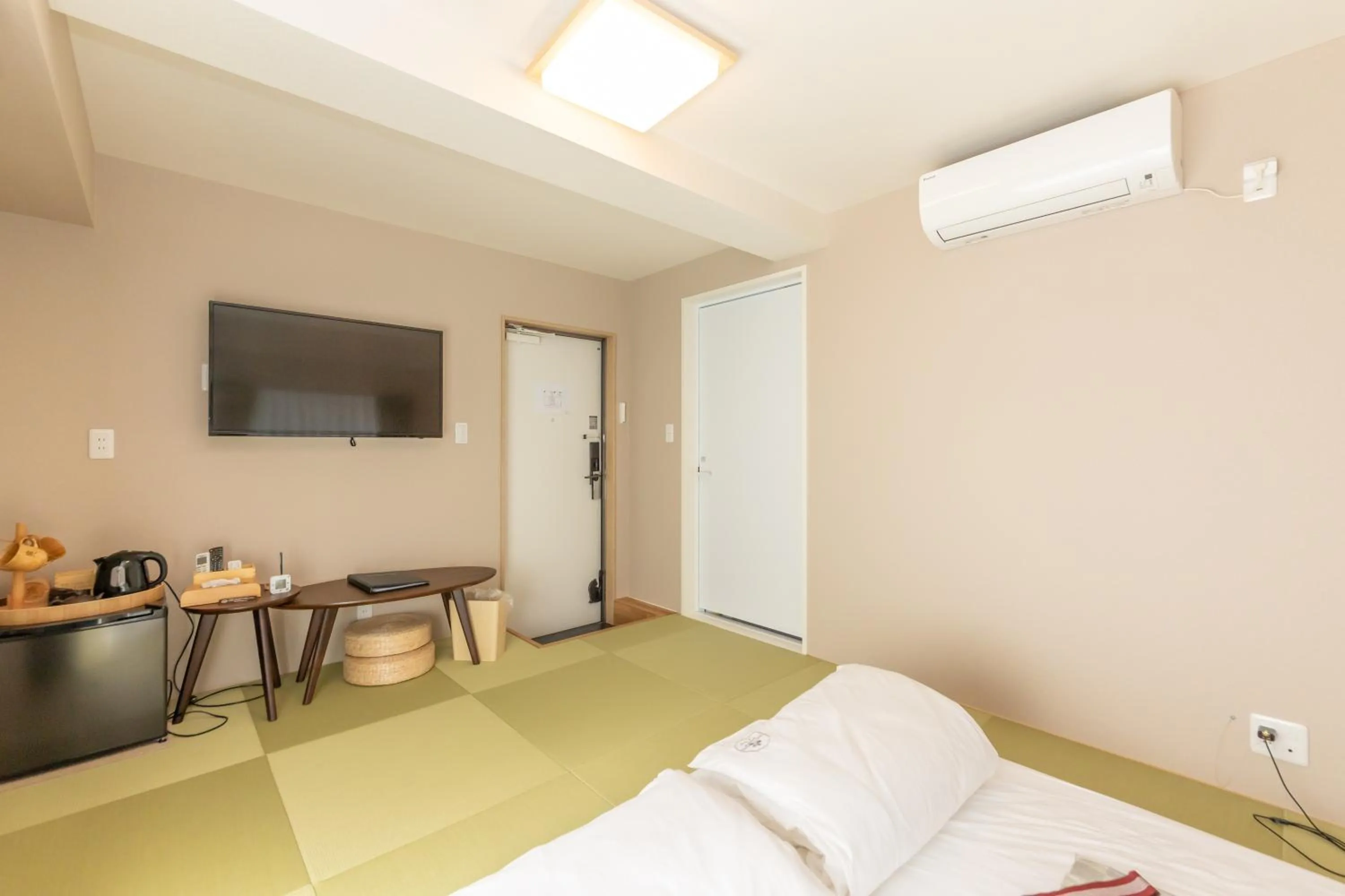 Bed in 灯光旅館 Light hotel