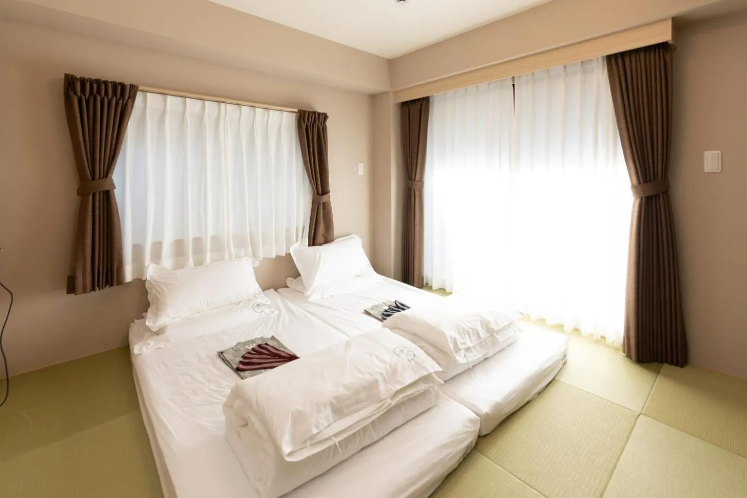Bed in 灯光旅館 Light hotel