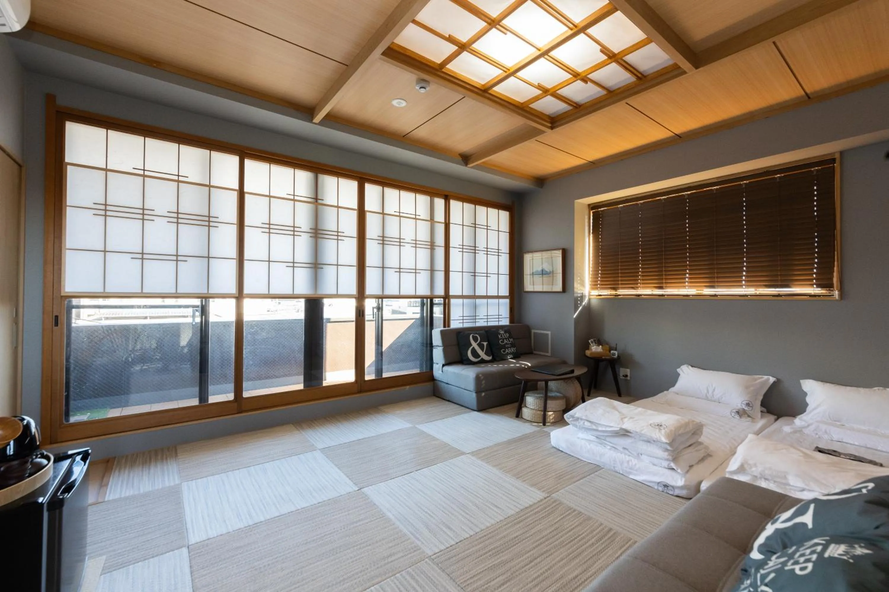 Bed in 灯光旅館 Light hotel