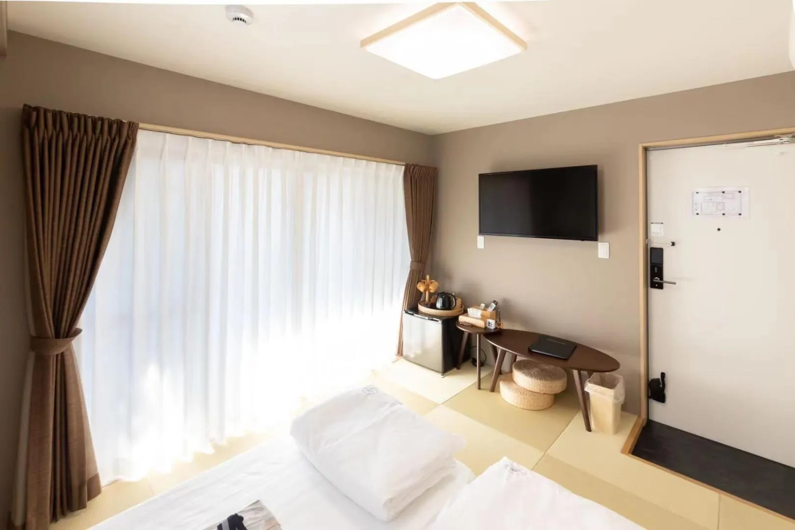 Bed in 灯光旅館 Light hotel