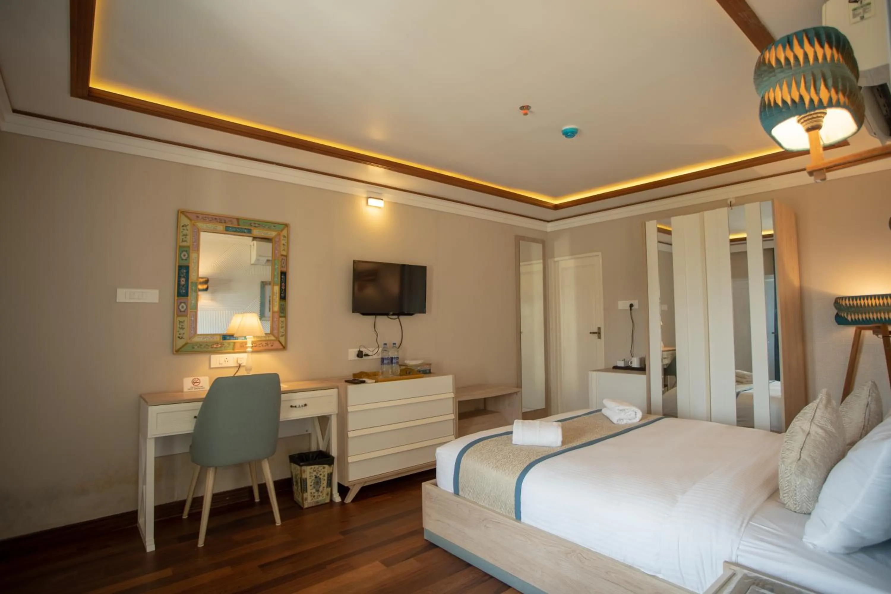 TV and multimedia, Bed in State Beach Resort And Spa