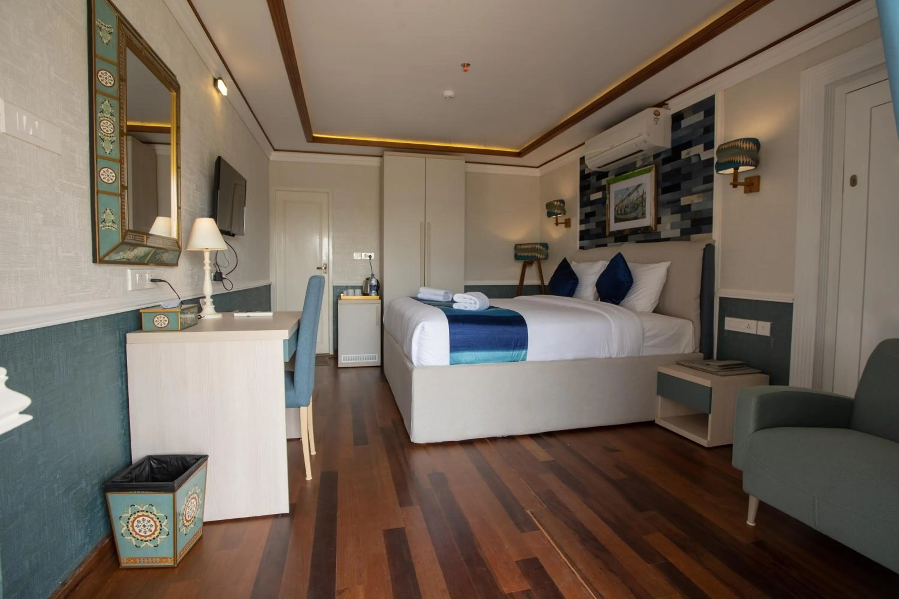 Bed in State Beach Resort And Spa