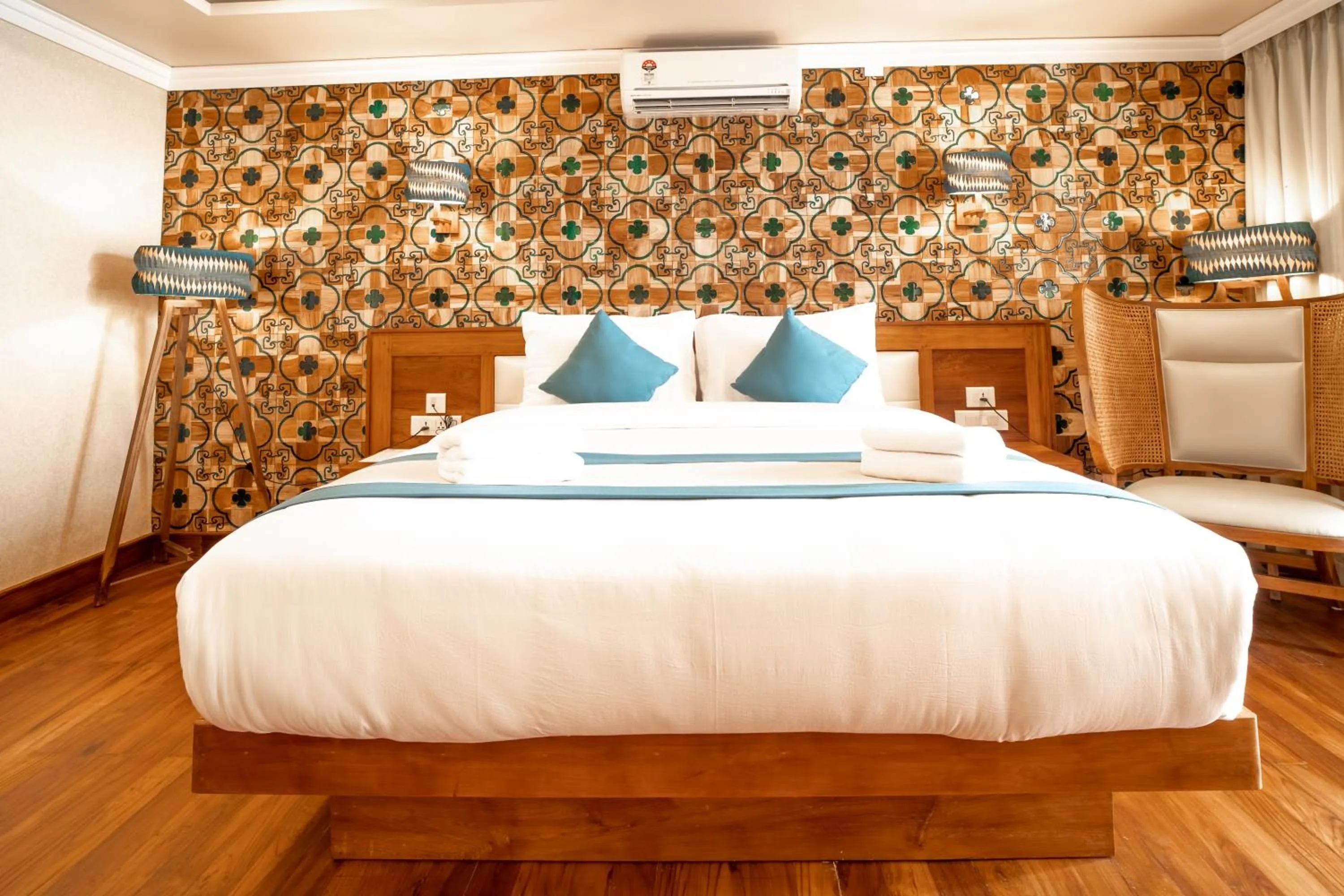 Bed in State Beach Resort And Spa