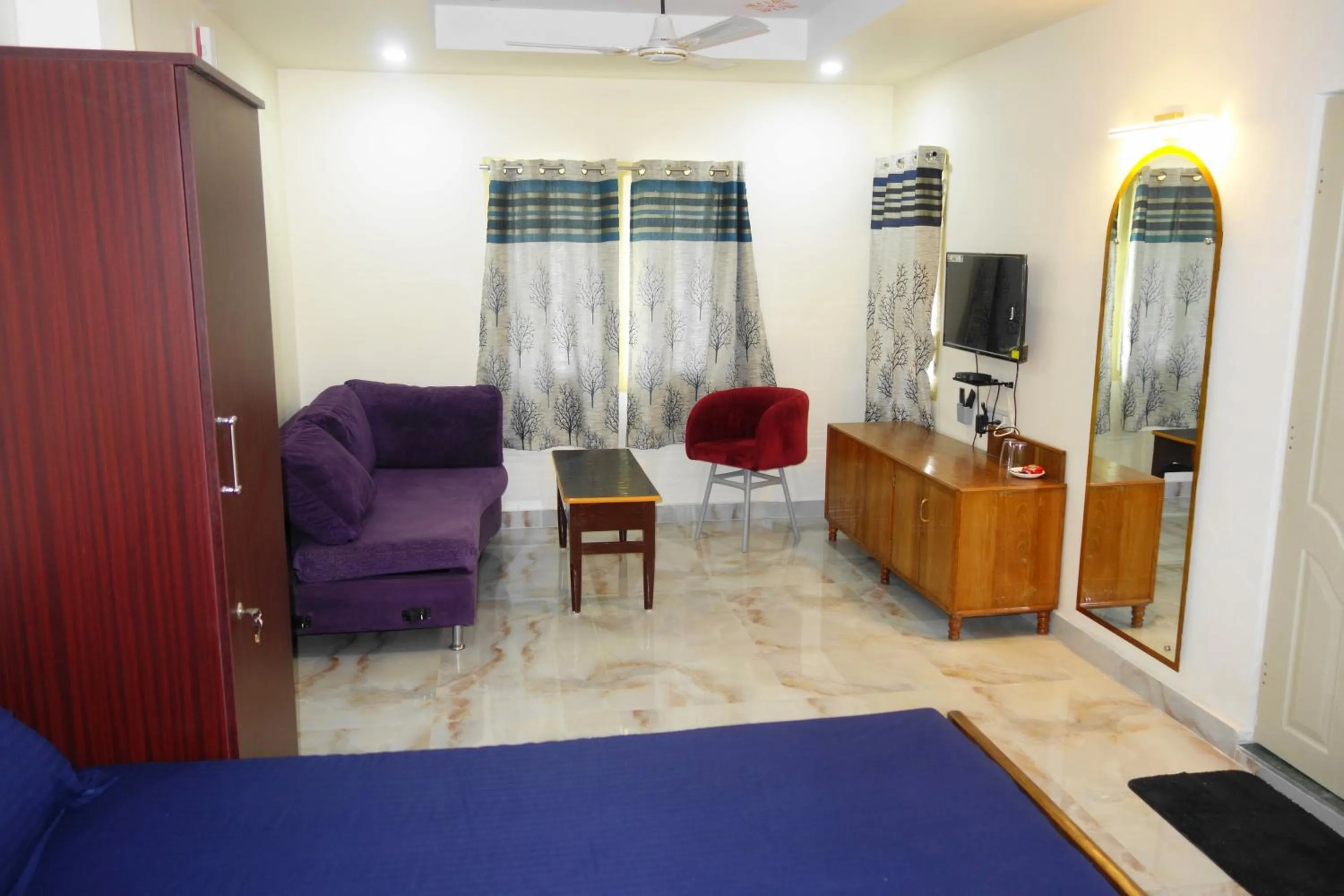 Bed in Hotel HCB (Hemo Chandra Bhawan)