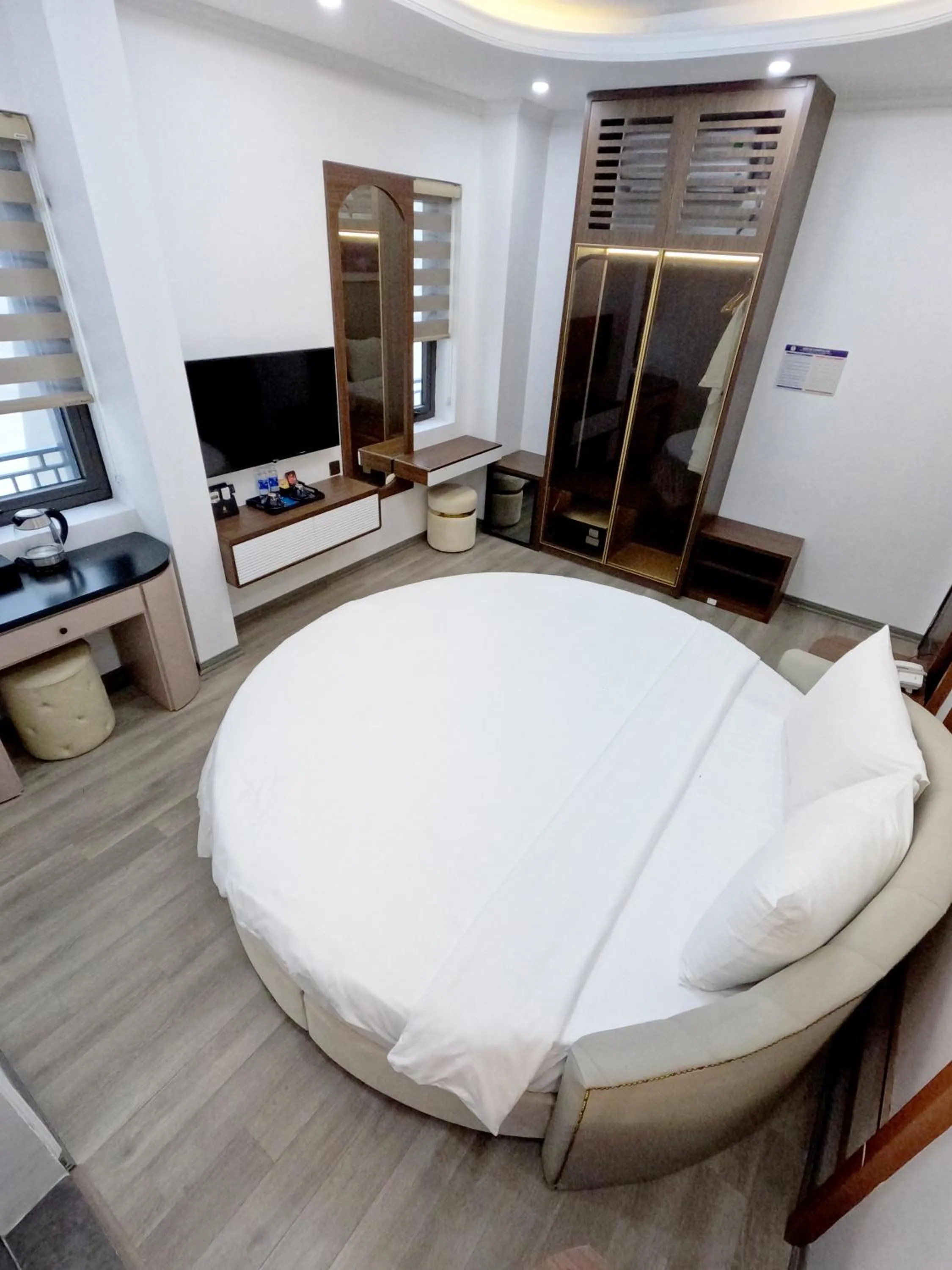 Bed in Halong Lavender Hotel