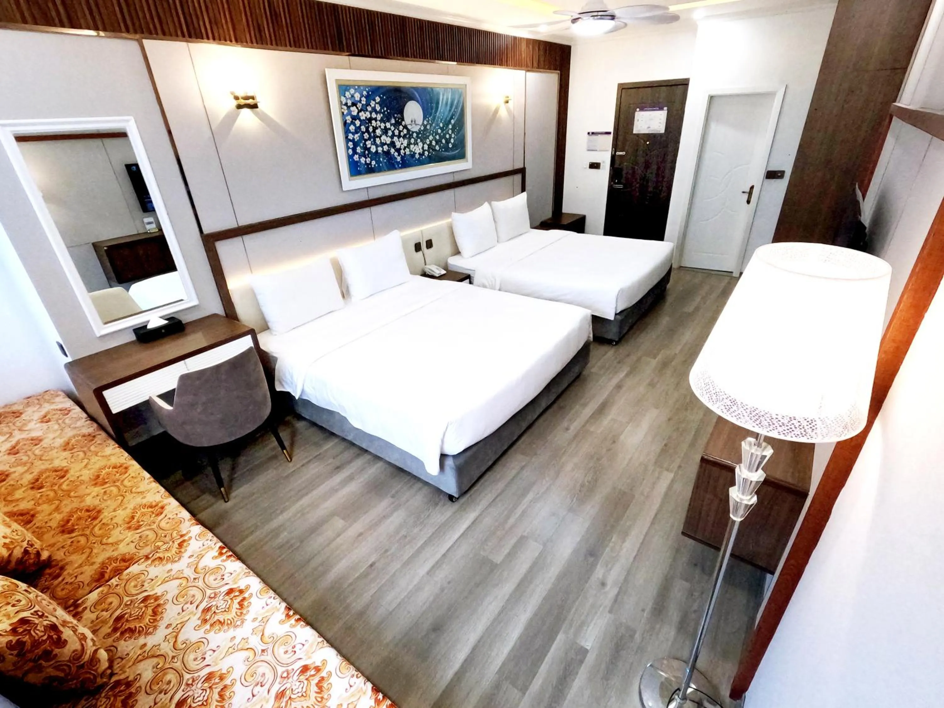 Bed in Halong Lavender Hotel