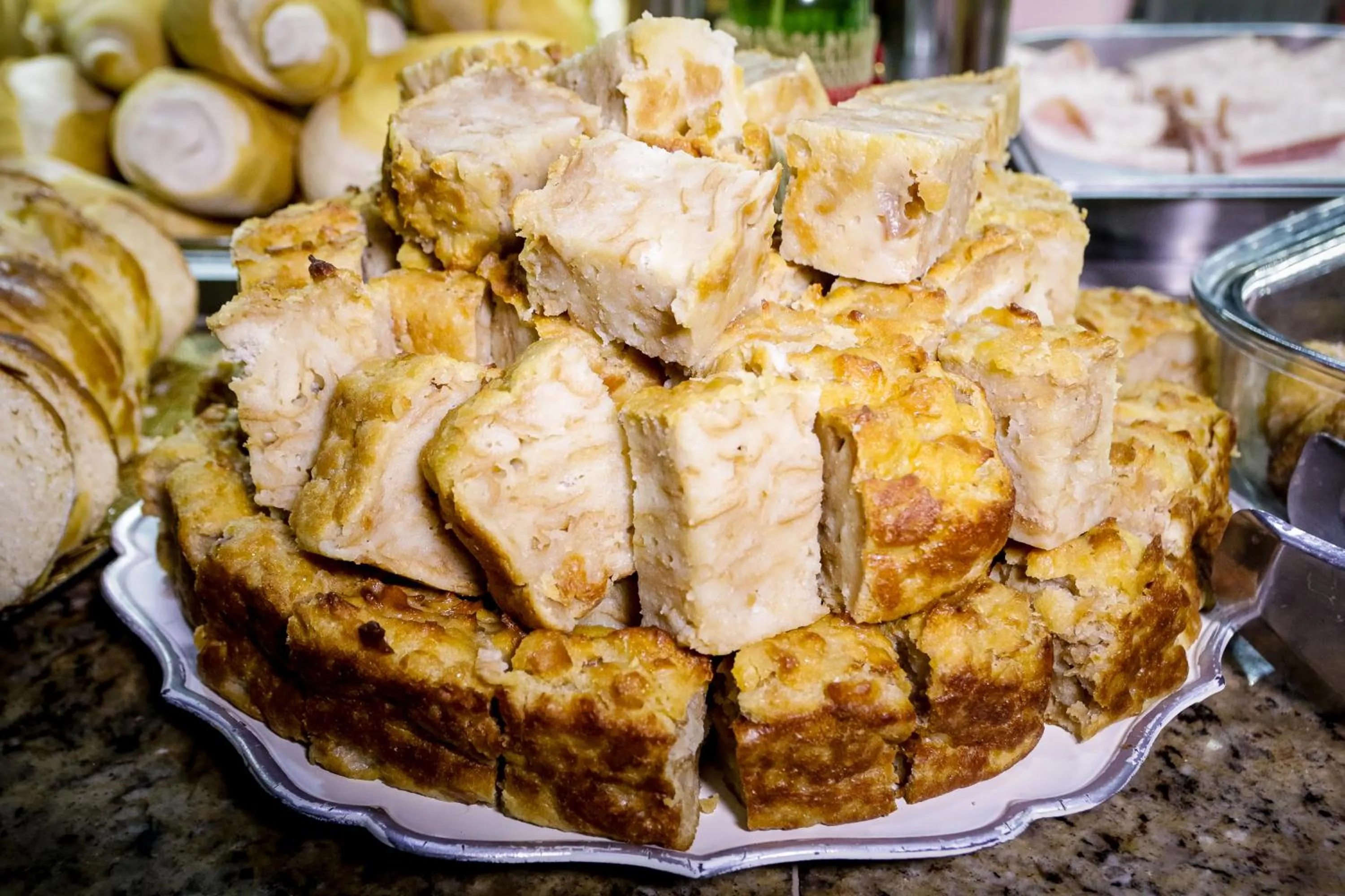 Continental breakfast in Hotel San Rafain