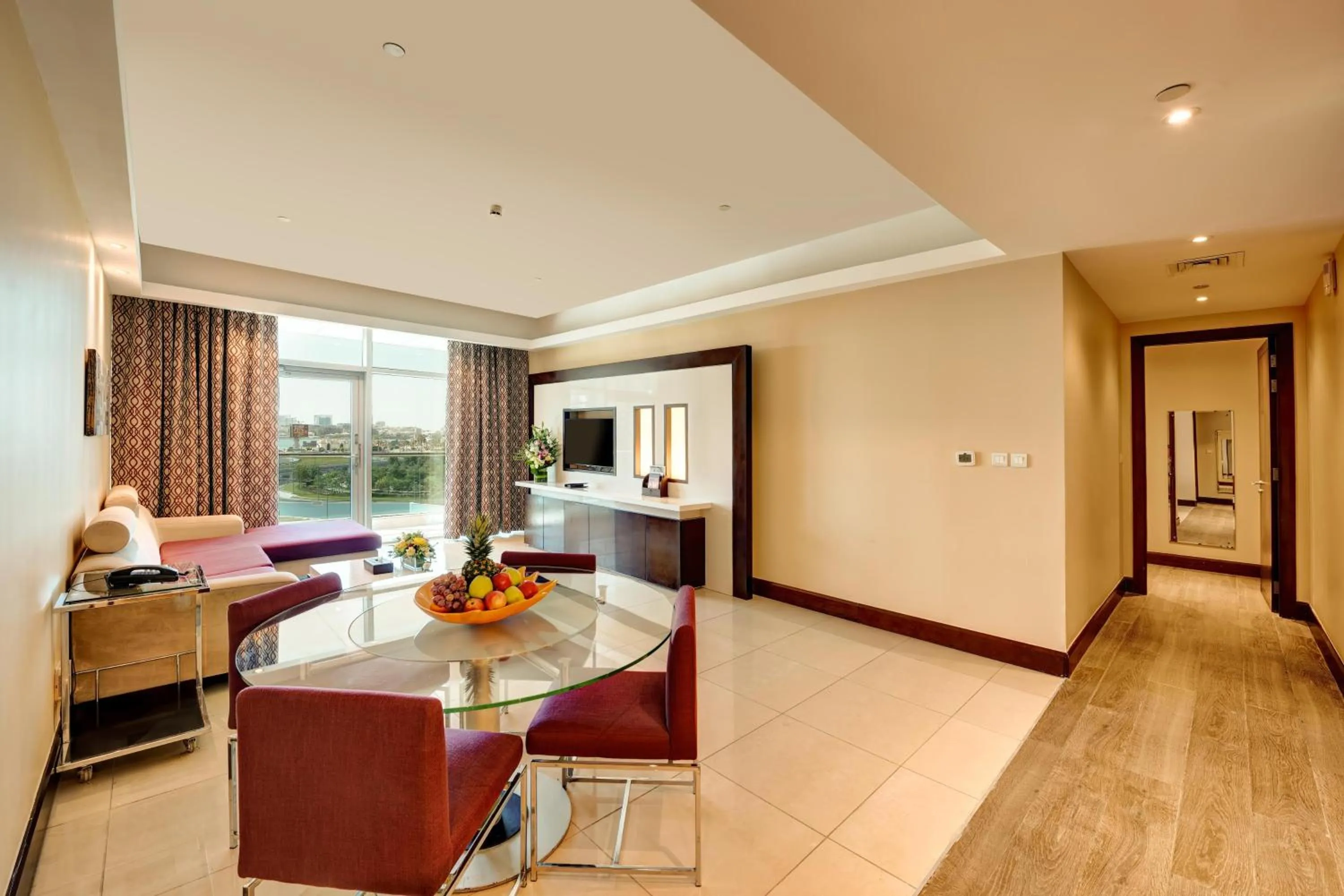 Living room in Copthorne Hotel Dubai