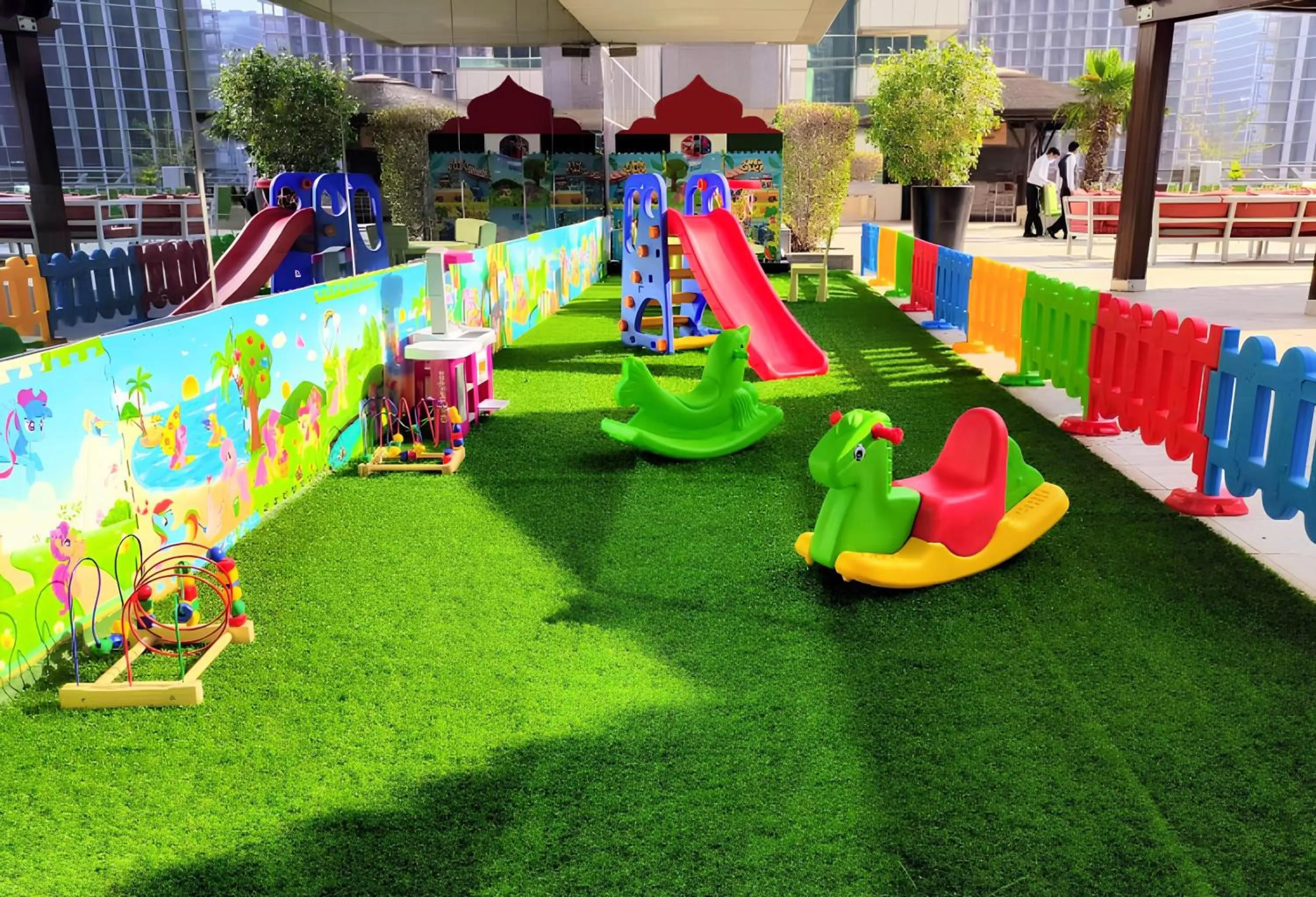 Children play ground in Copthorne Hotel Dubai