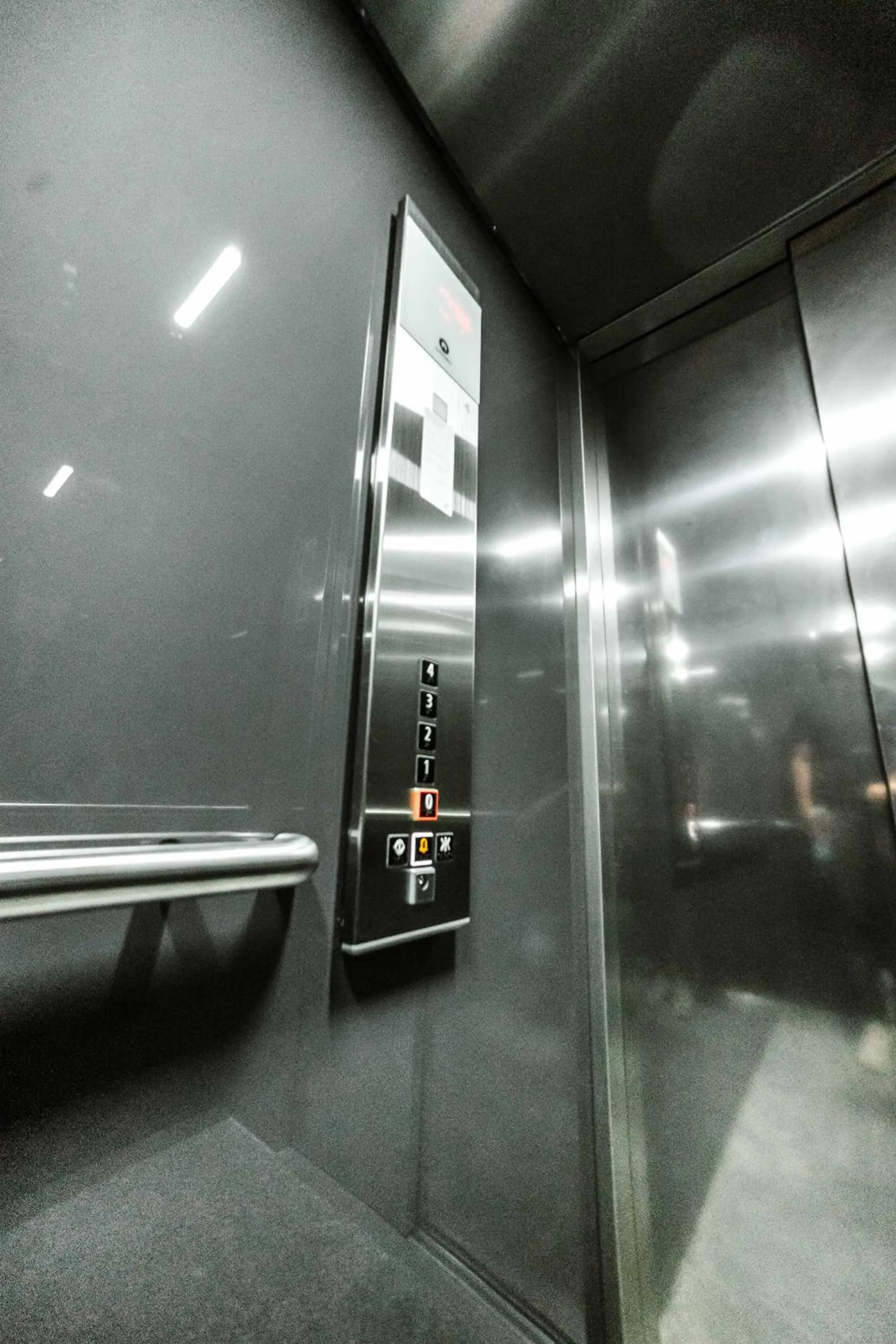 elevator in Hotel Rheinfels