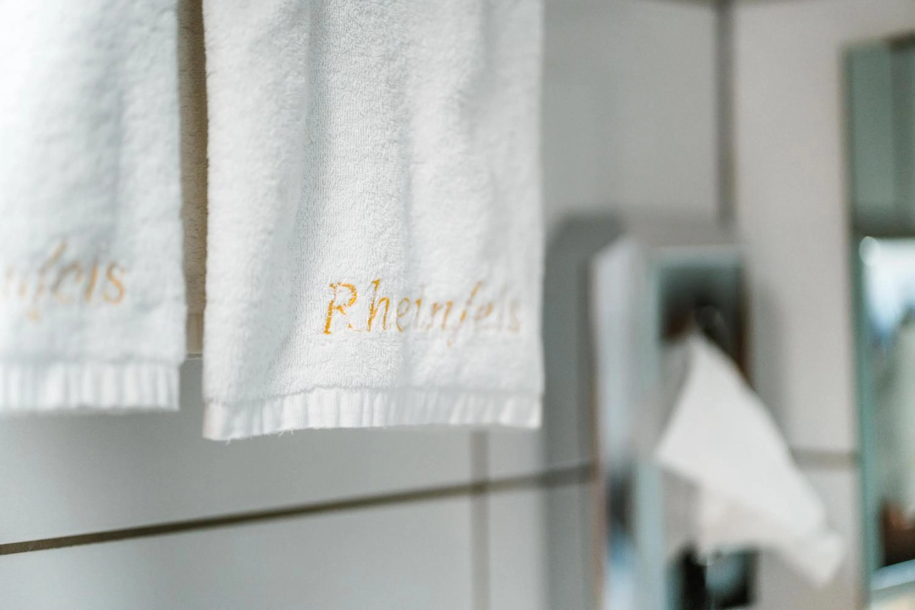towels in Hotel Rheinfels
