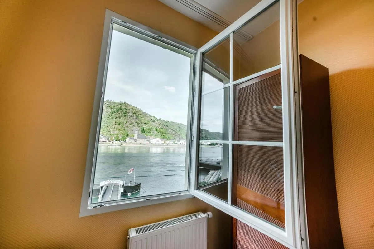 River view in Hotel Rheinfels