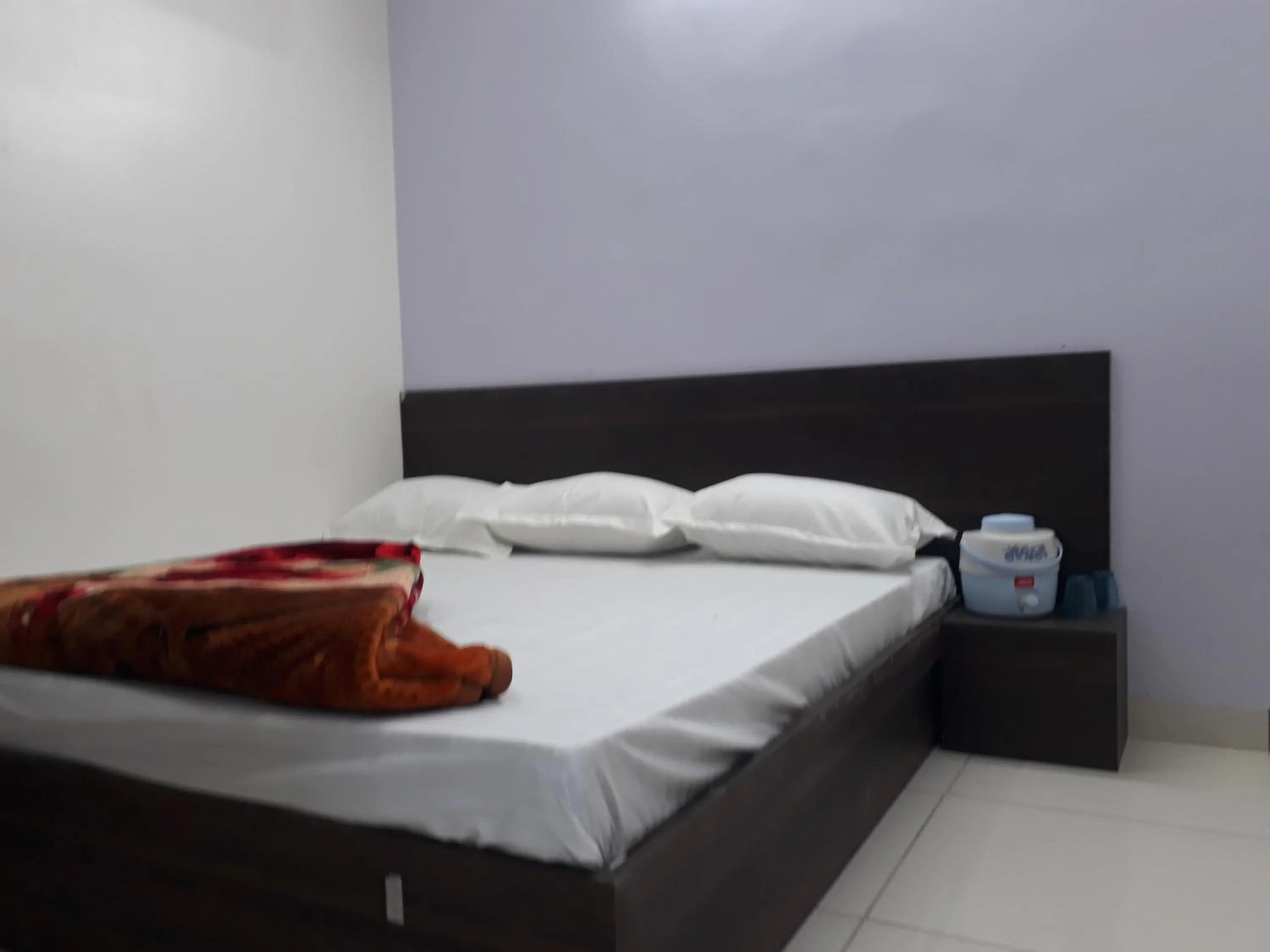 Bed in Hotel Chouhan Paradise