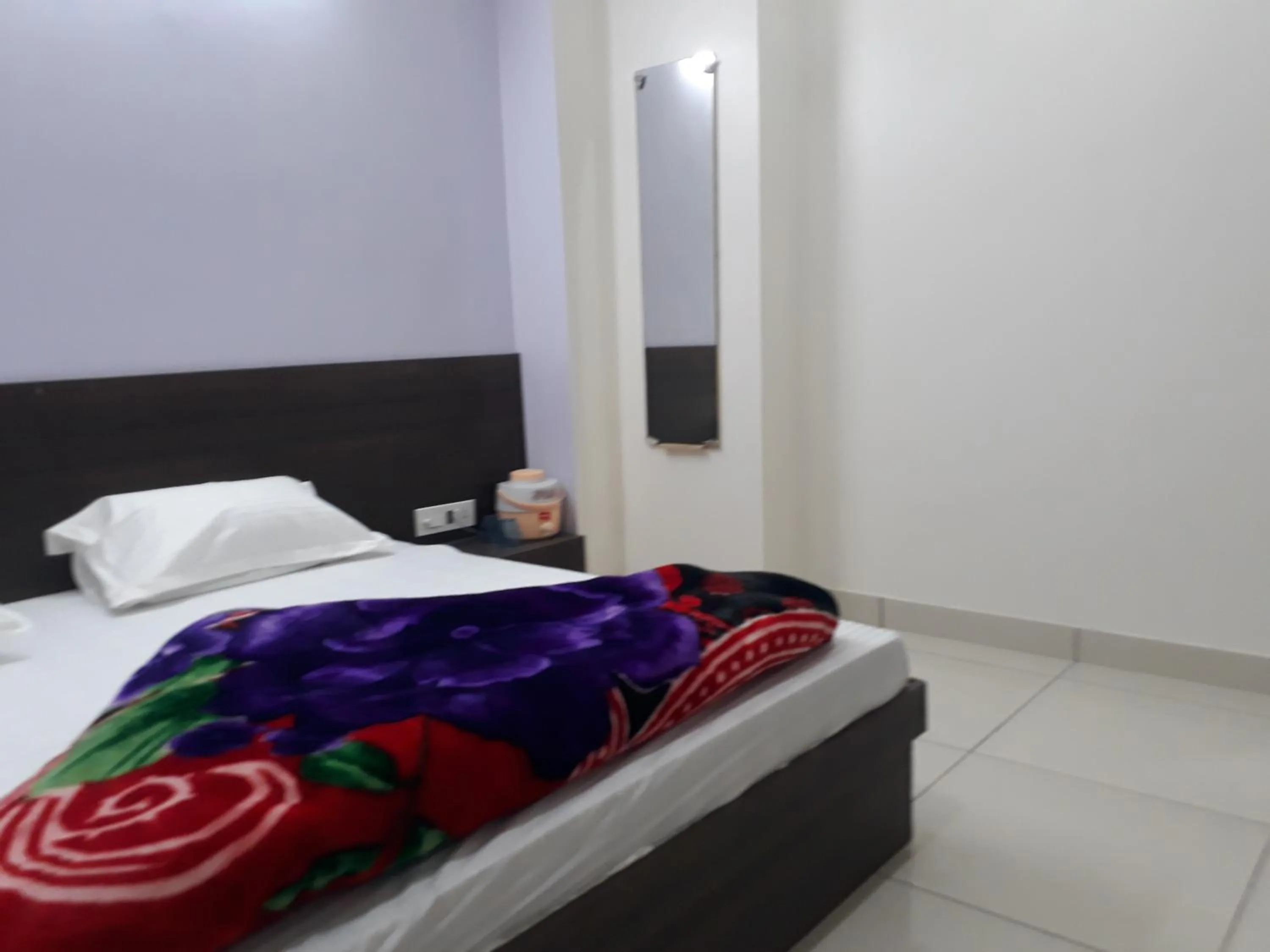 Bed in Hotel Chouhan Paradise