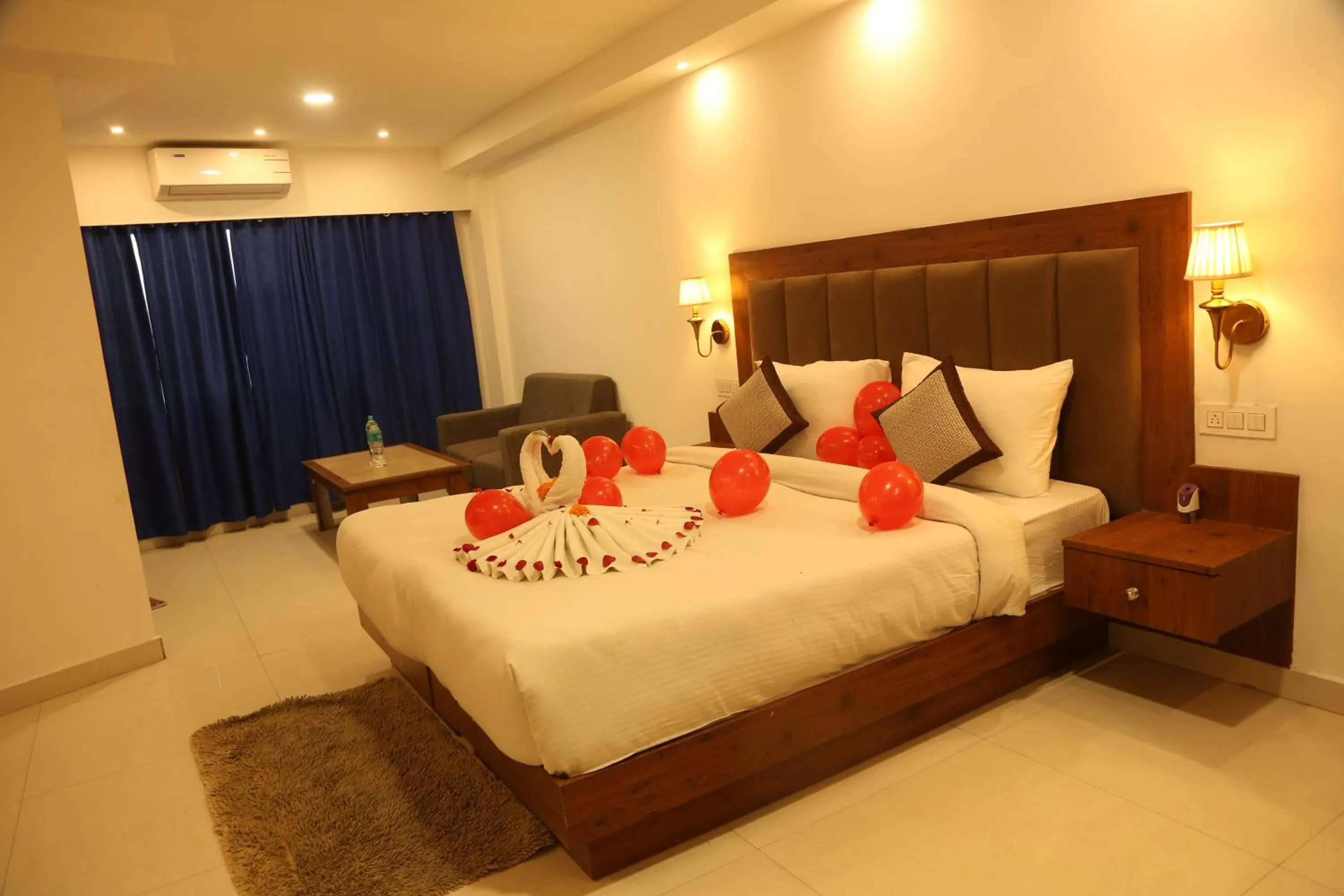 Bed in Sambodhi Retreat
