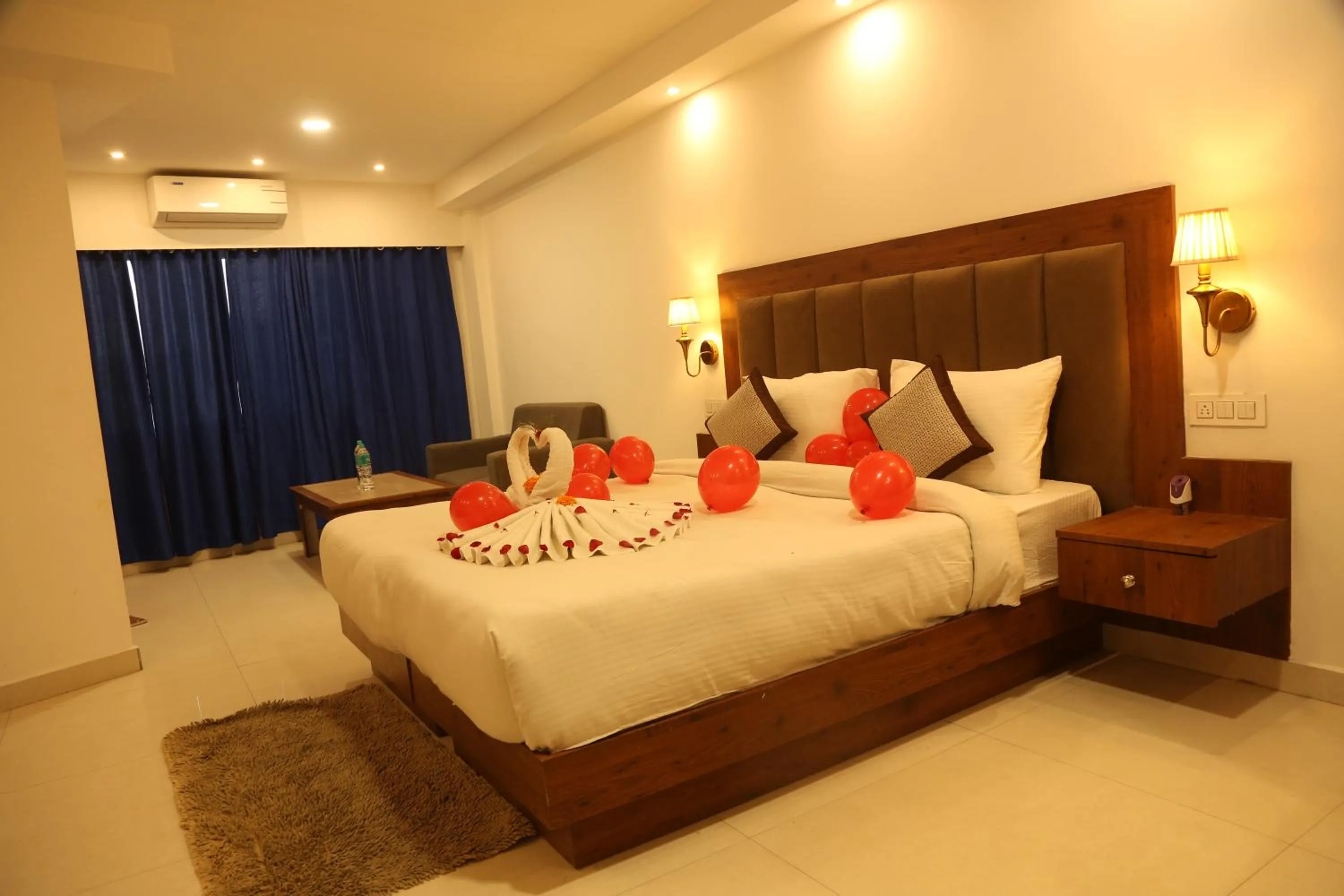 Bed in Sambodhi Retreat