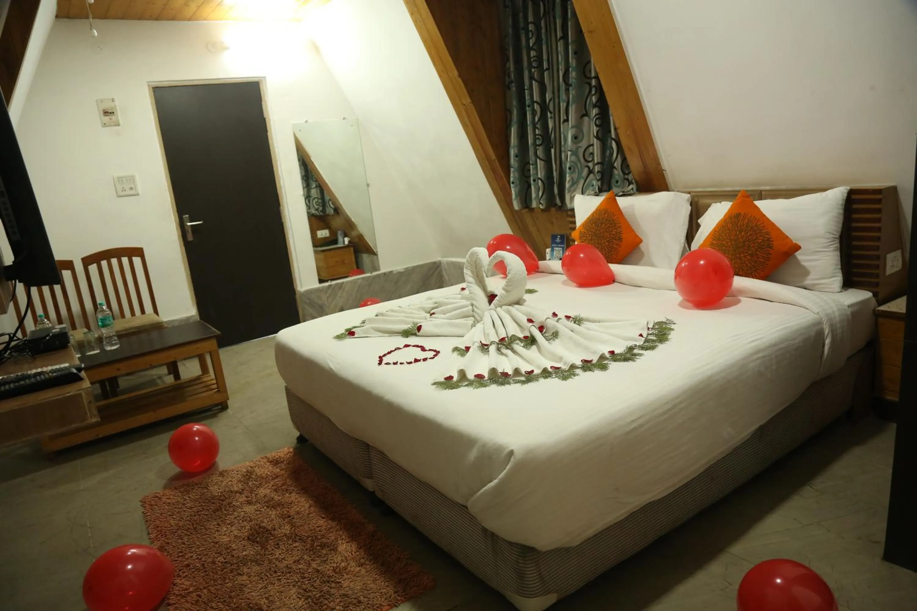 Bed in Sambodhi Retreat