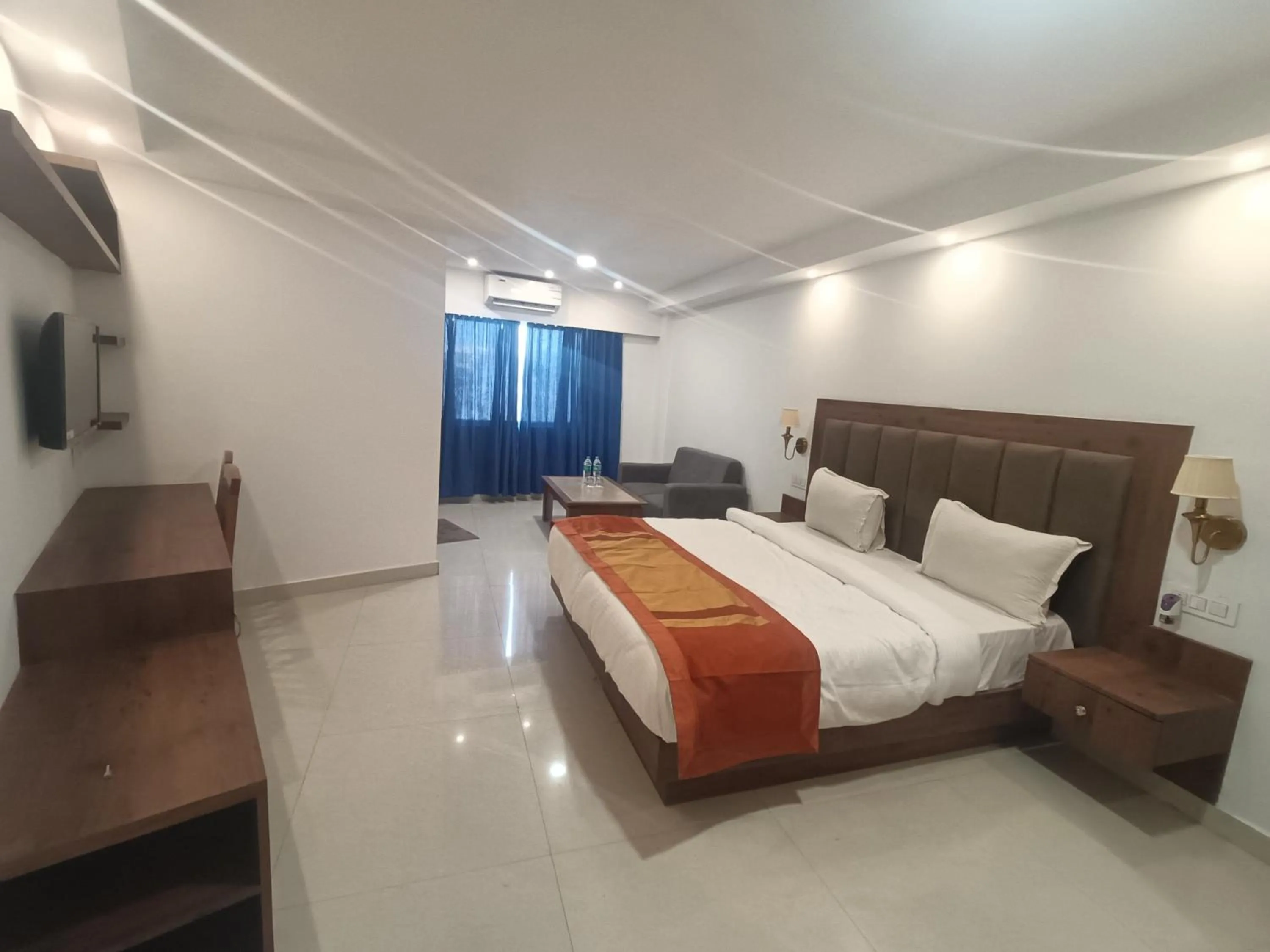 Bed in Sambodhi Retreat