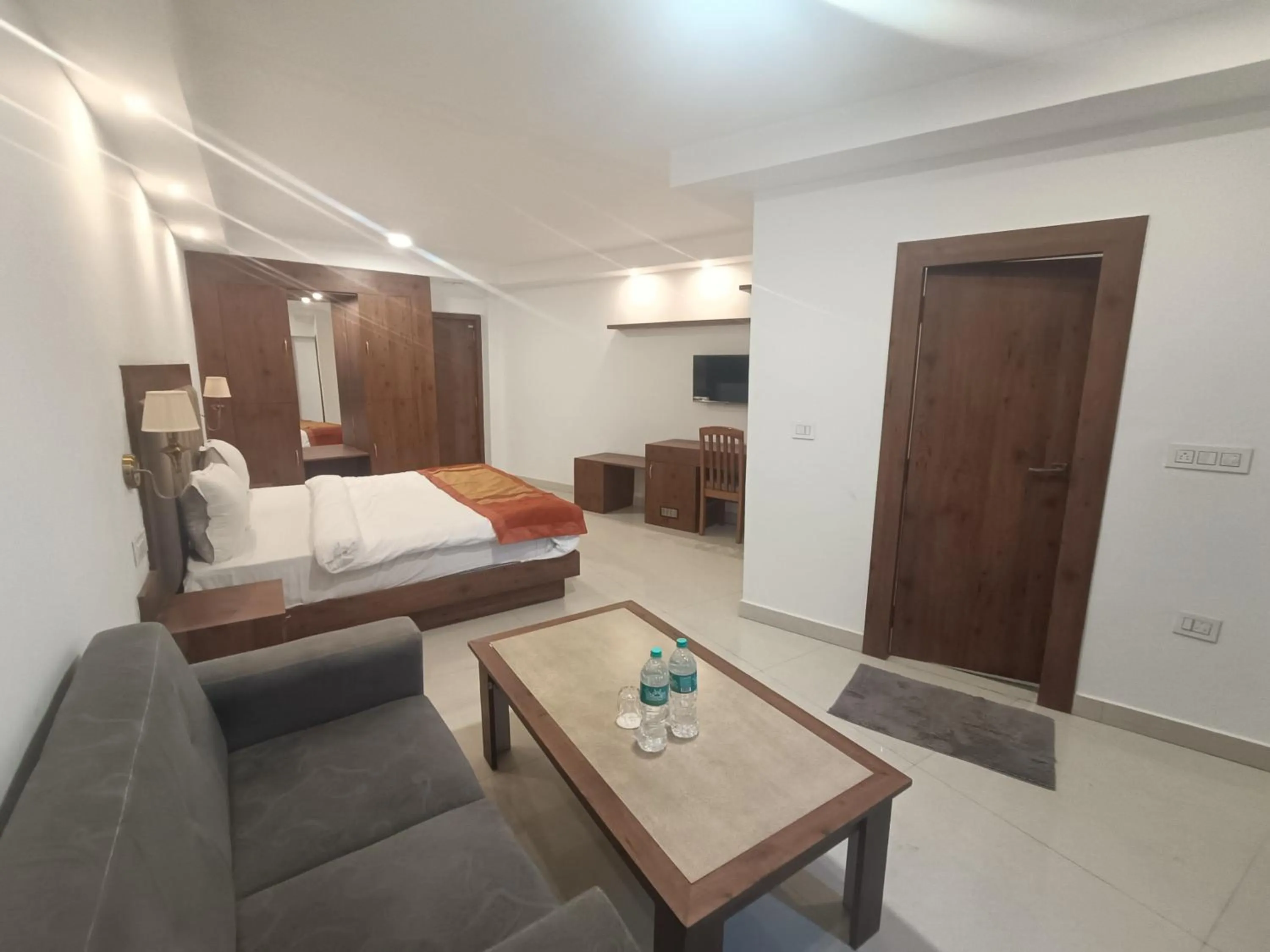 Bed in Sambodhi Retreat