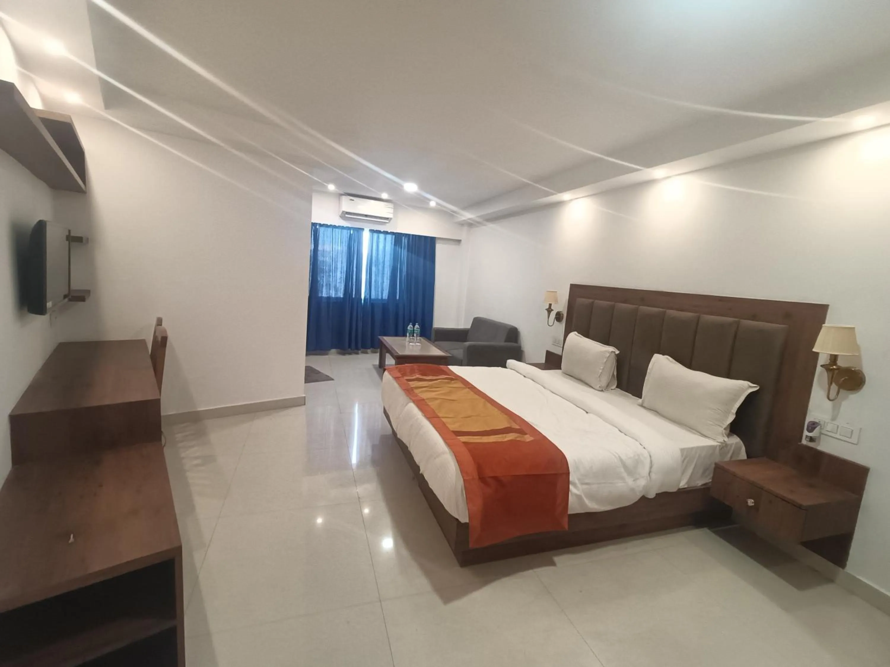 Bed in Sambodhi Retreat