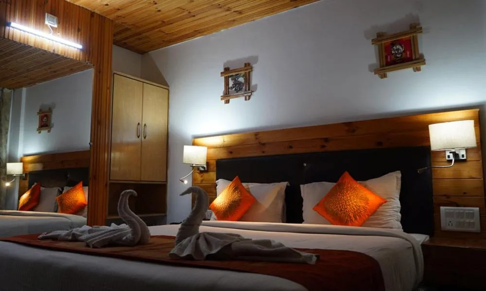 Bed in Sambodhi Retreat