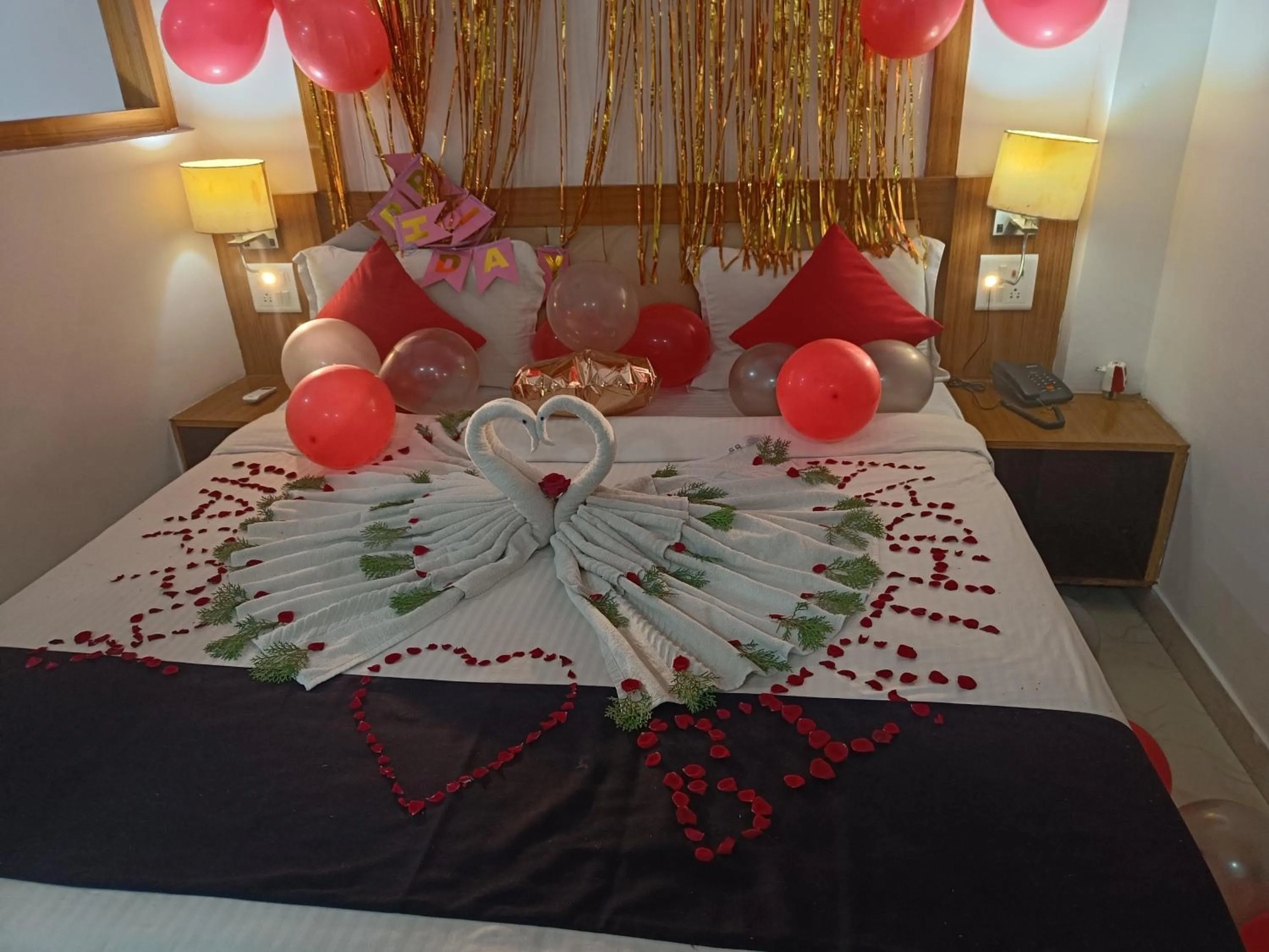 Bed in Sambodhi Retreat
