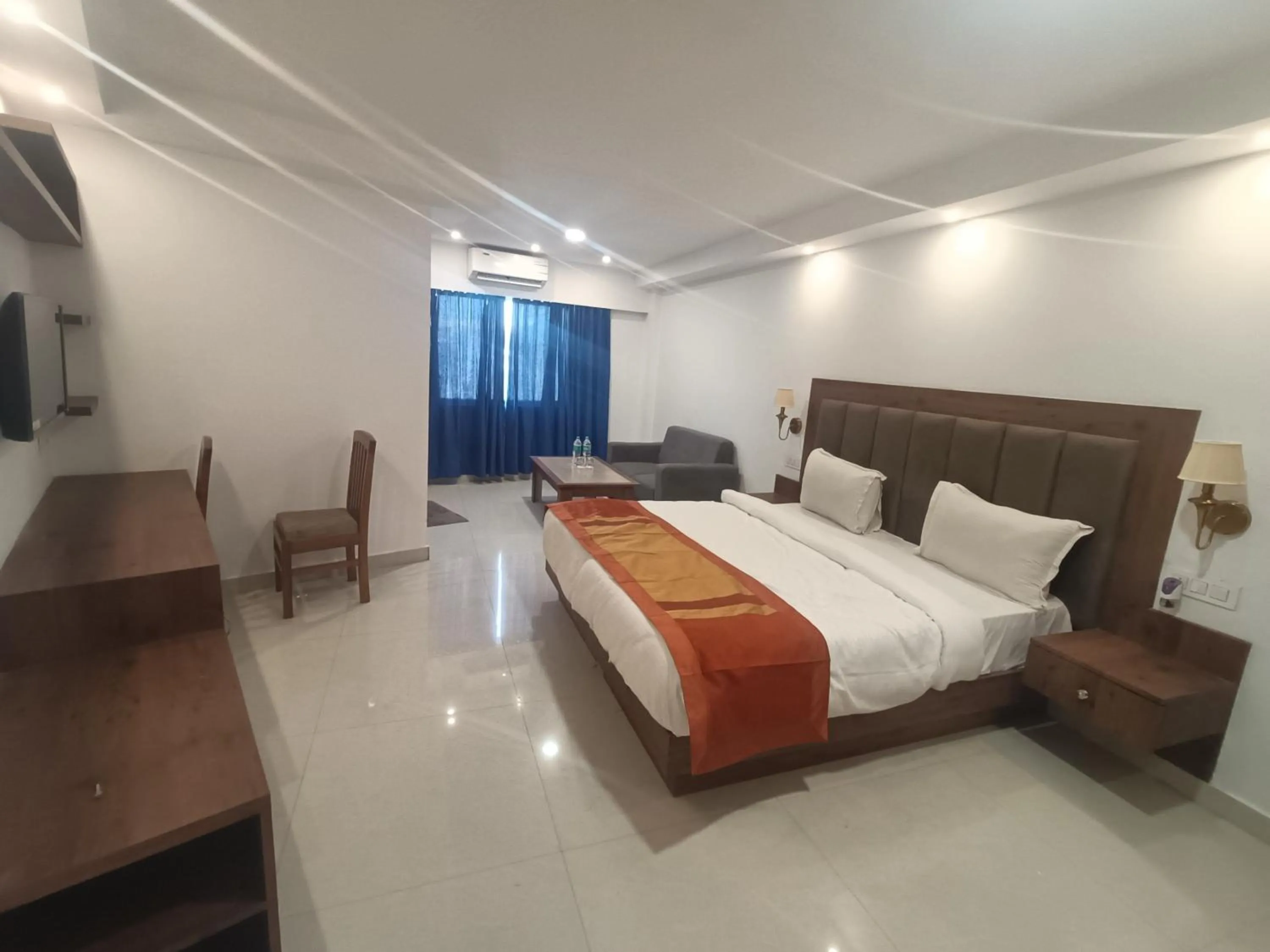 Bed in Sambodhi Retreat