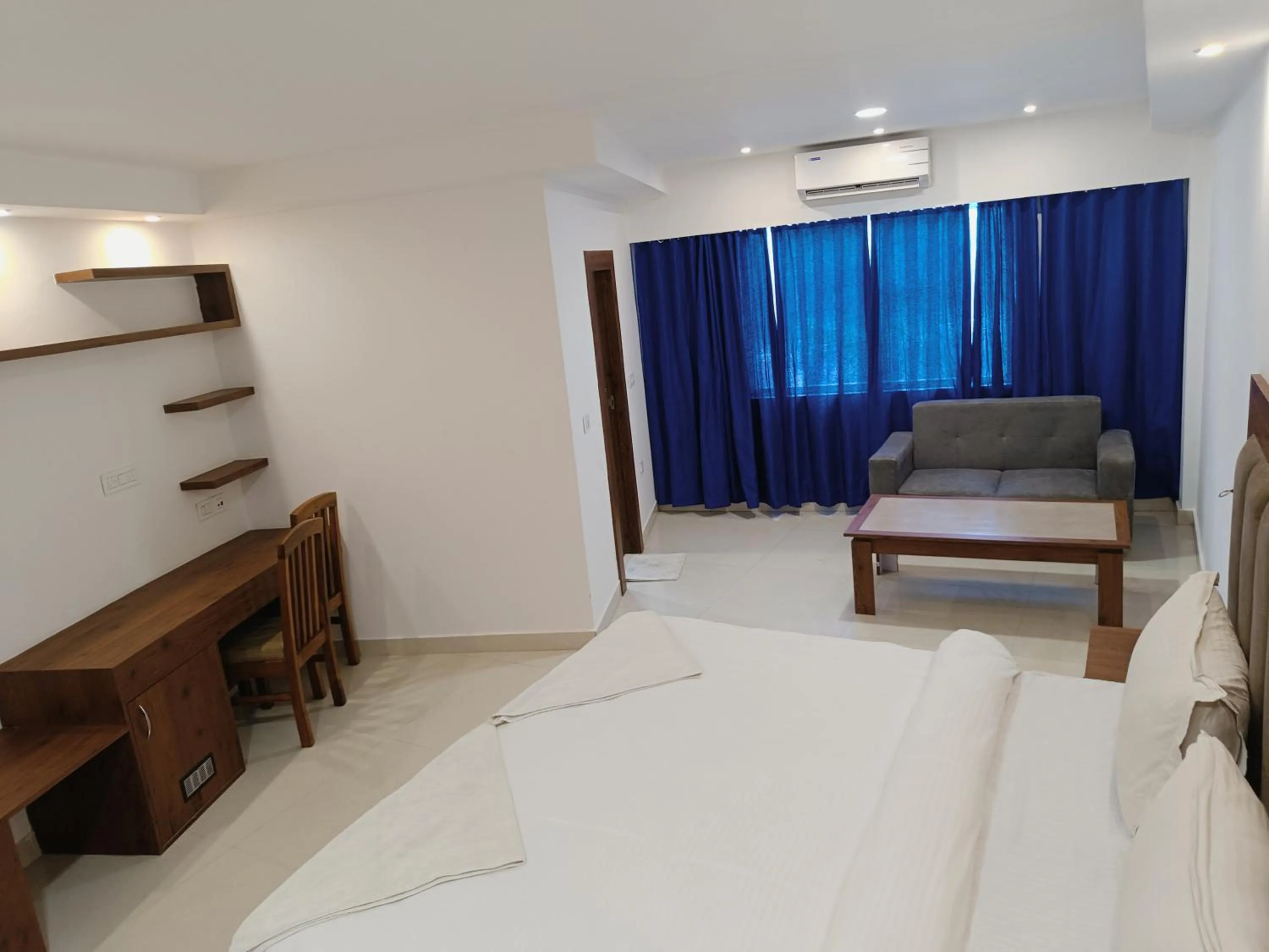 Bed in Sambodhi Retreat