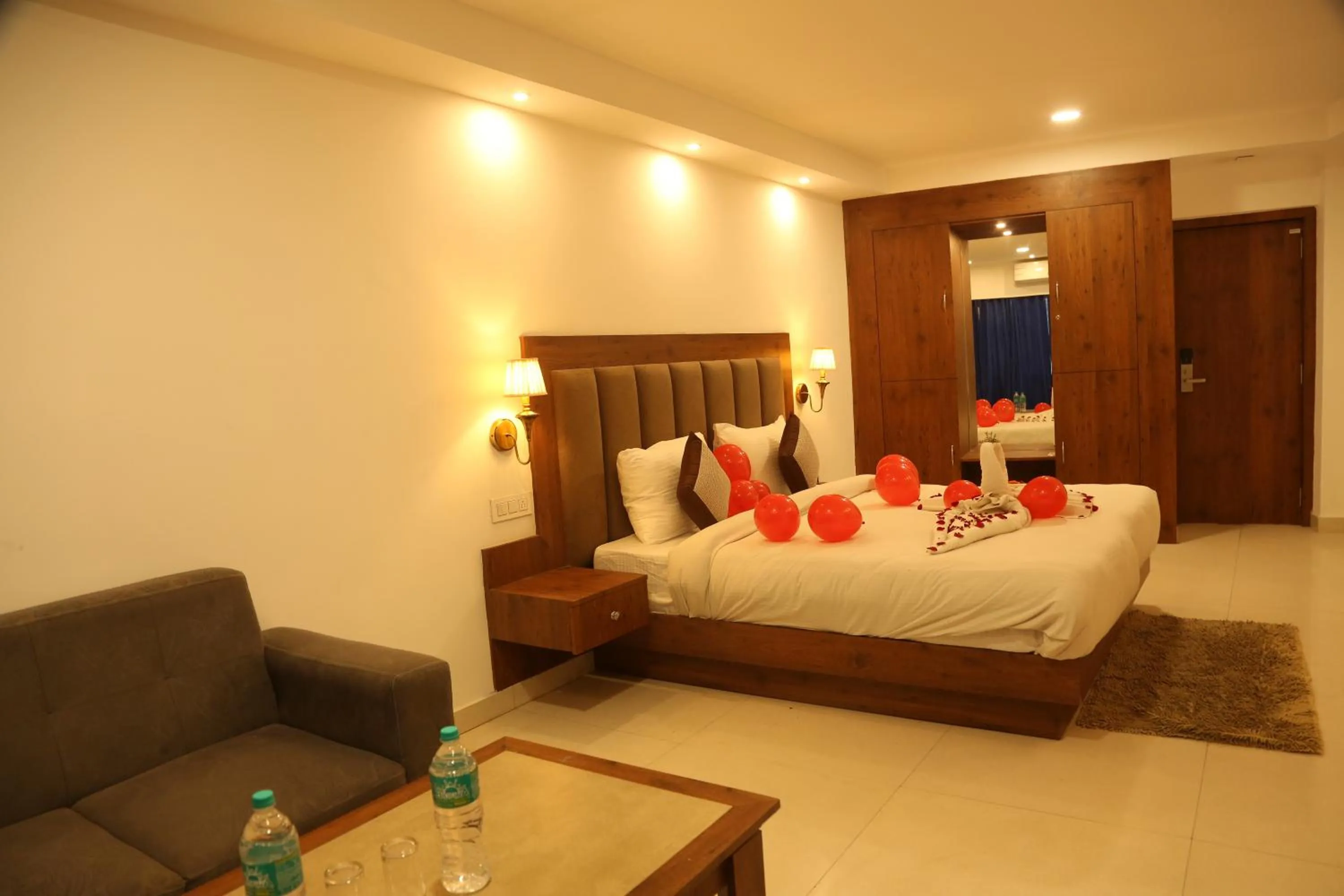 Bed in Sambodhi Retreat