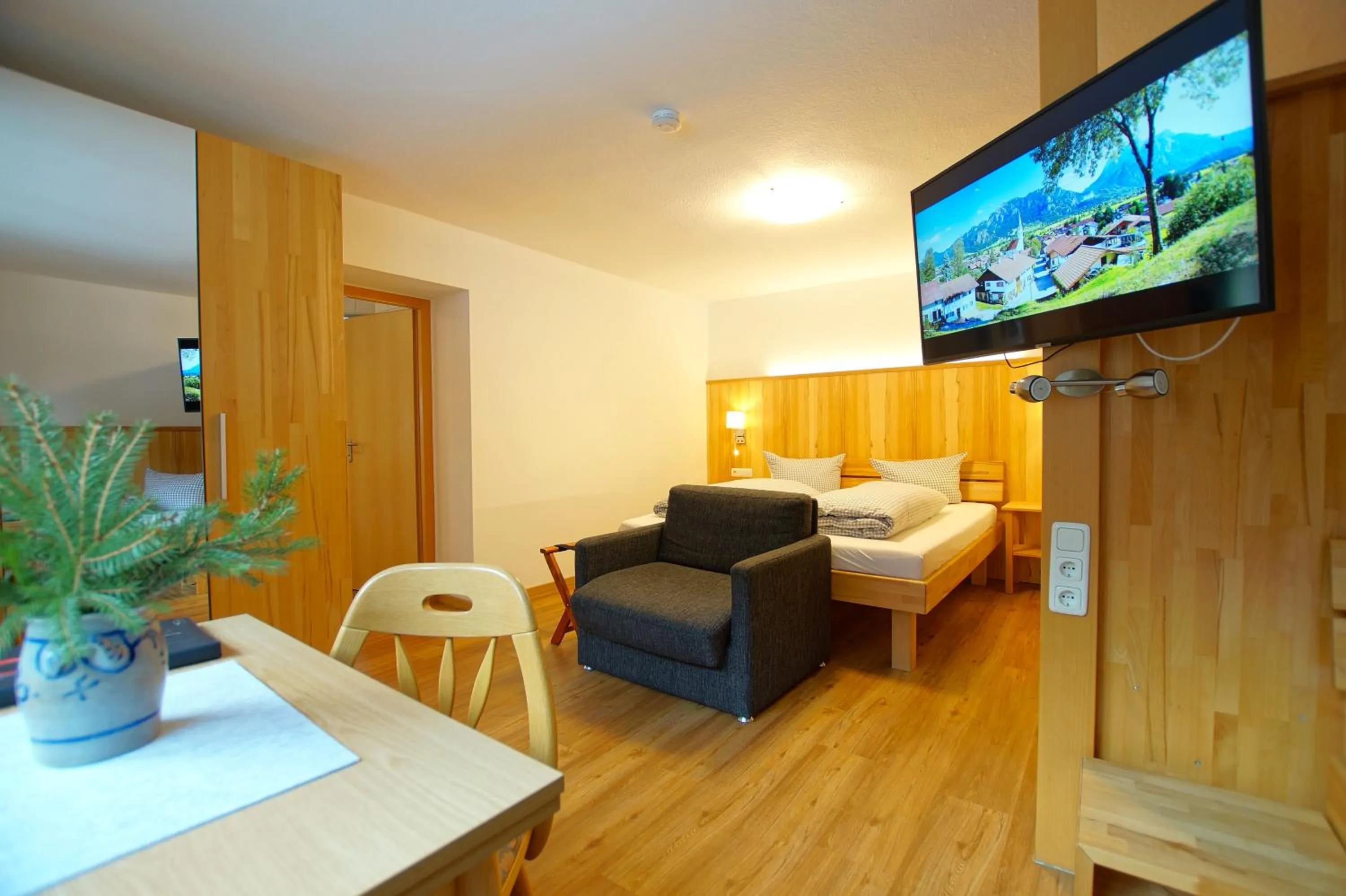 Photo of the whole room, Bed in Hotel Waldmann