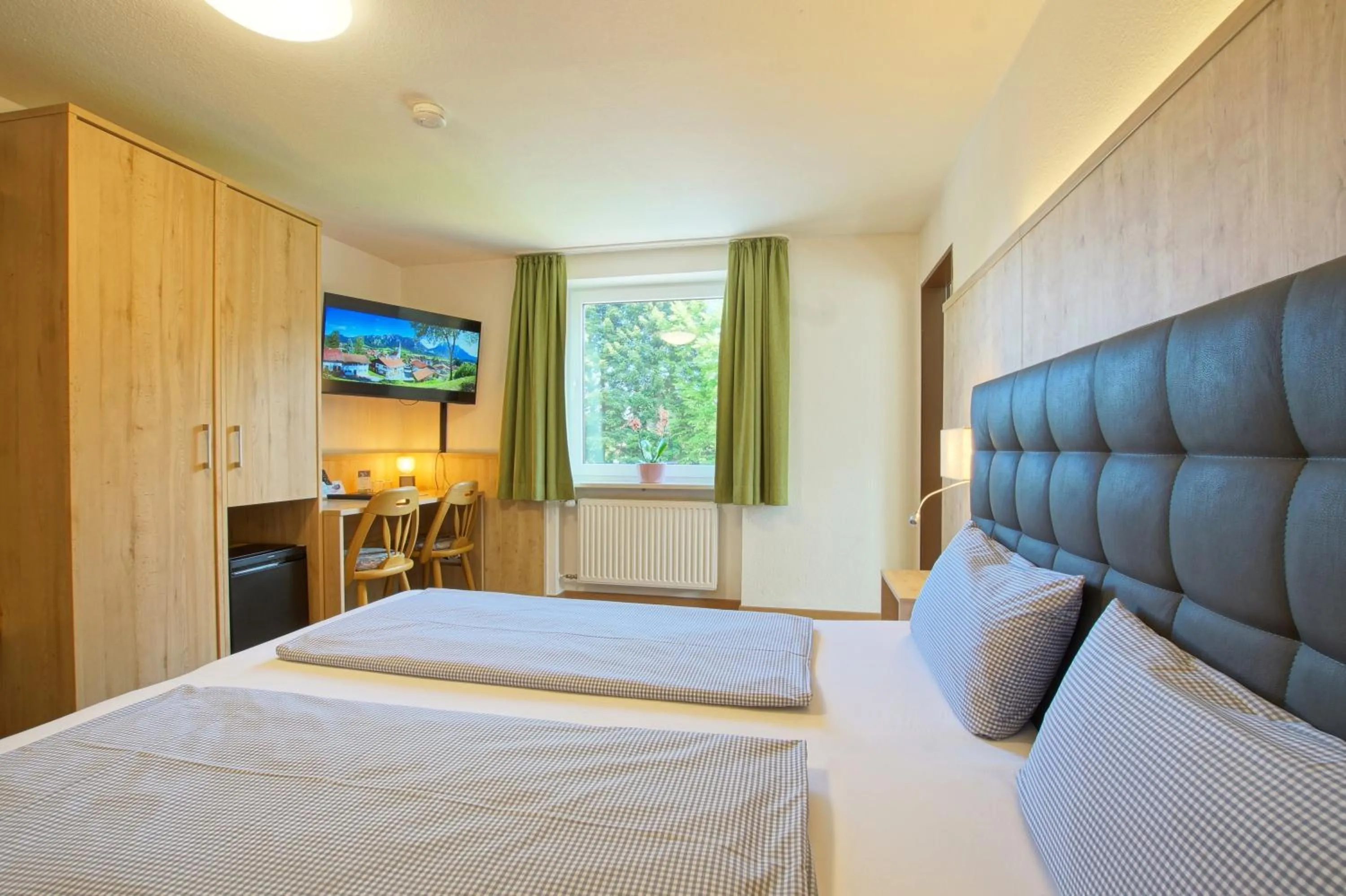 Bed in Hotel Waldmann