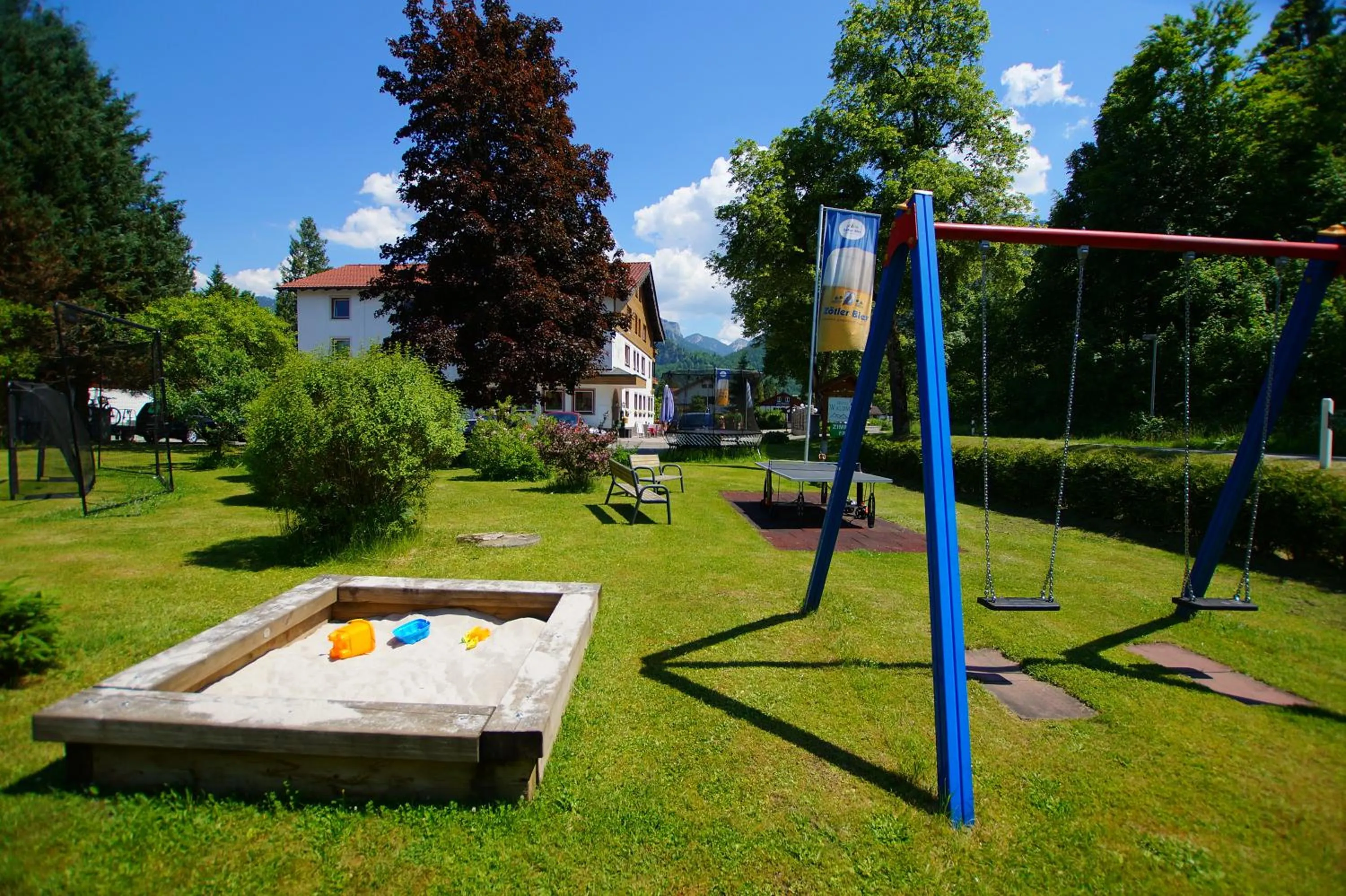 Children play ground in Hotel Waldmann