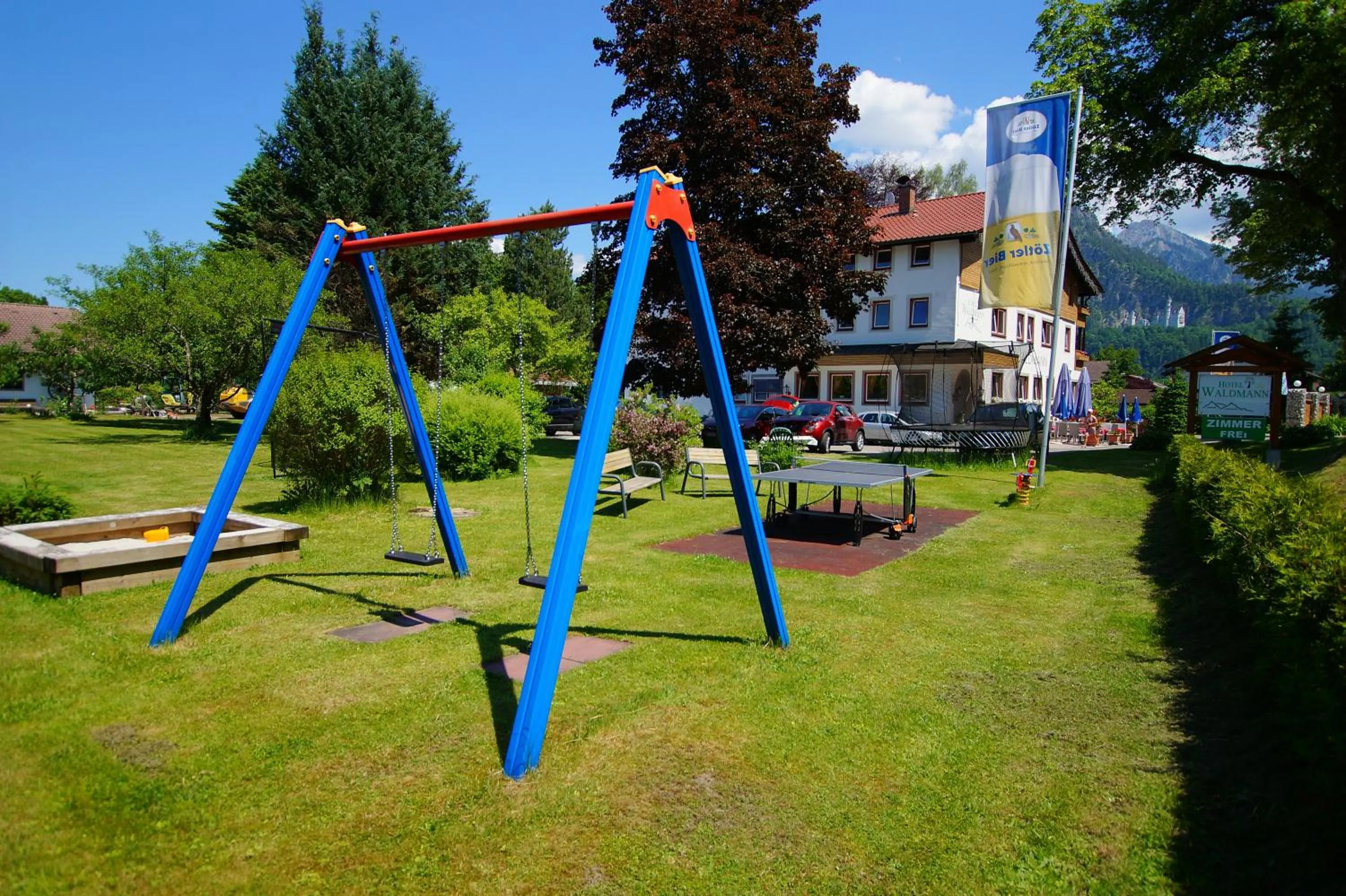 Children play ground in Hotel Waldmann