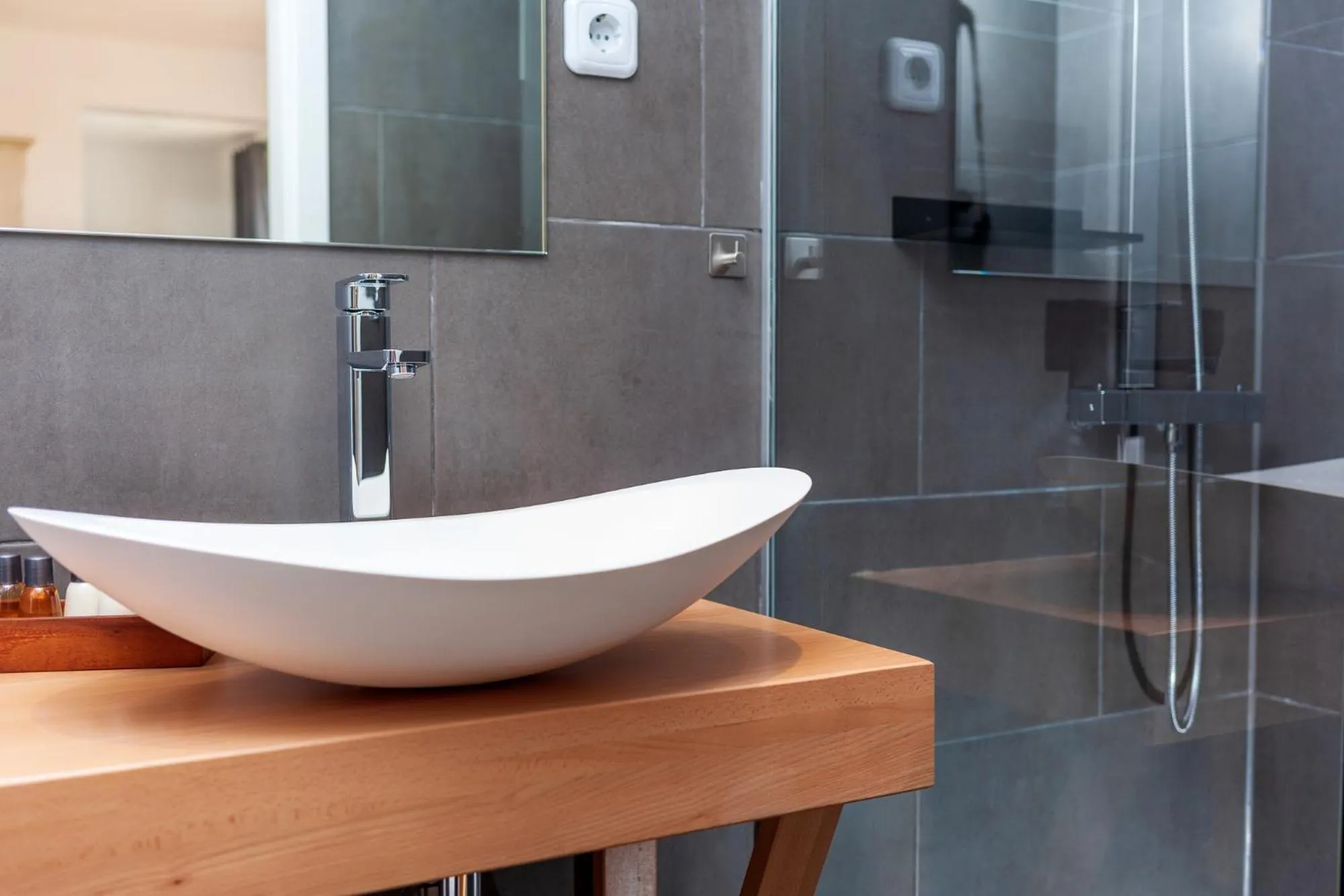 Bathroom in Relitto Boutique und Aparthotel Borkum