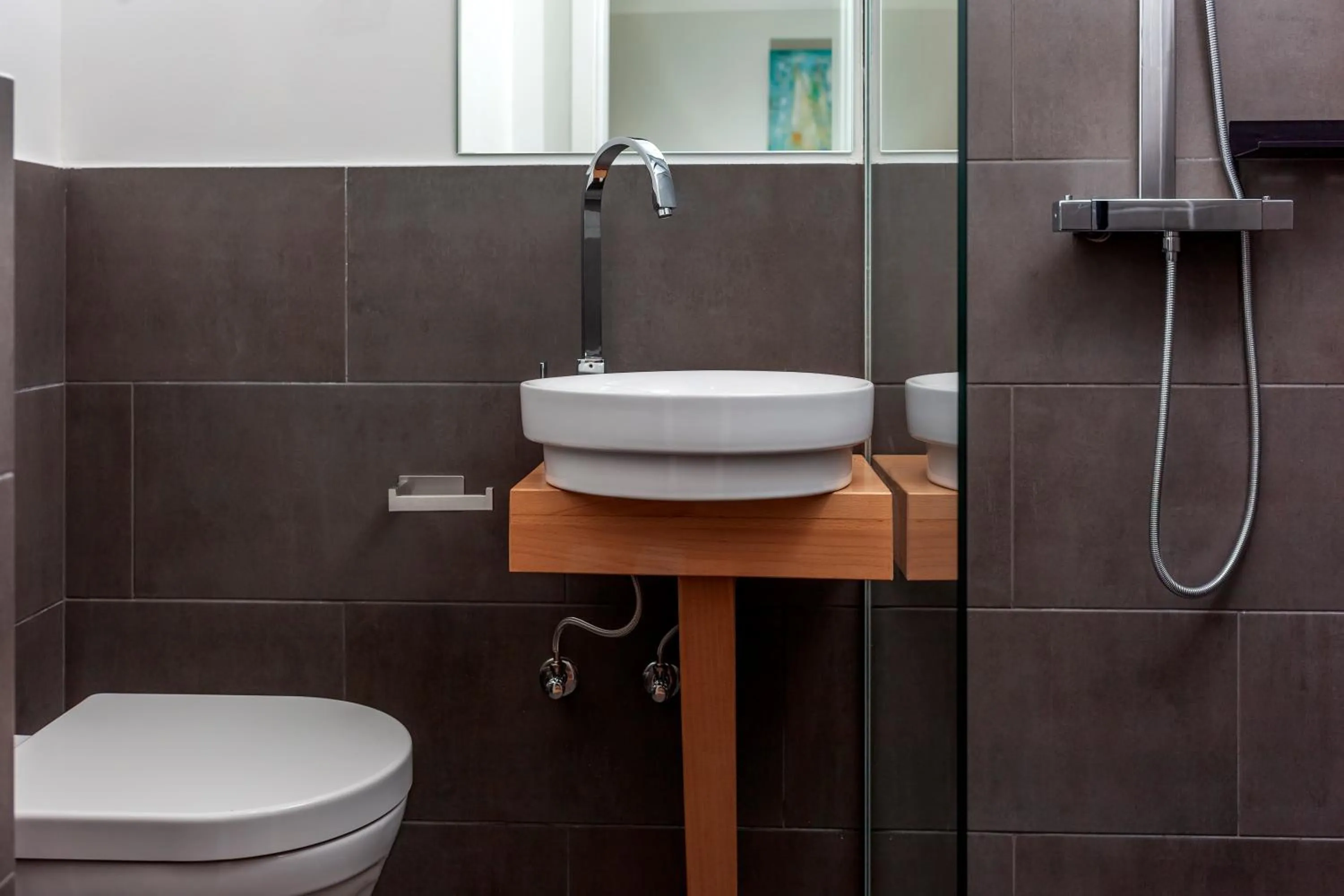 Bathroom in Relitto Boutique und Aparthotel Borkum