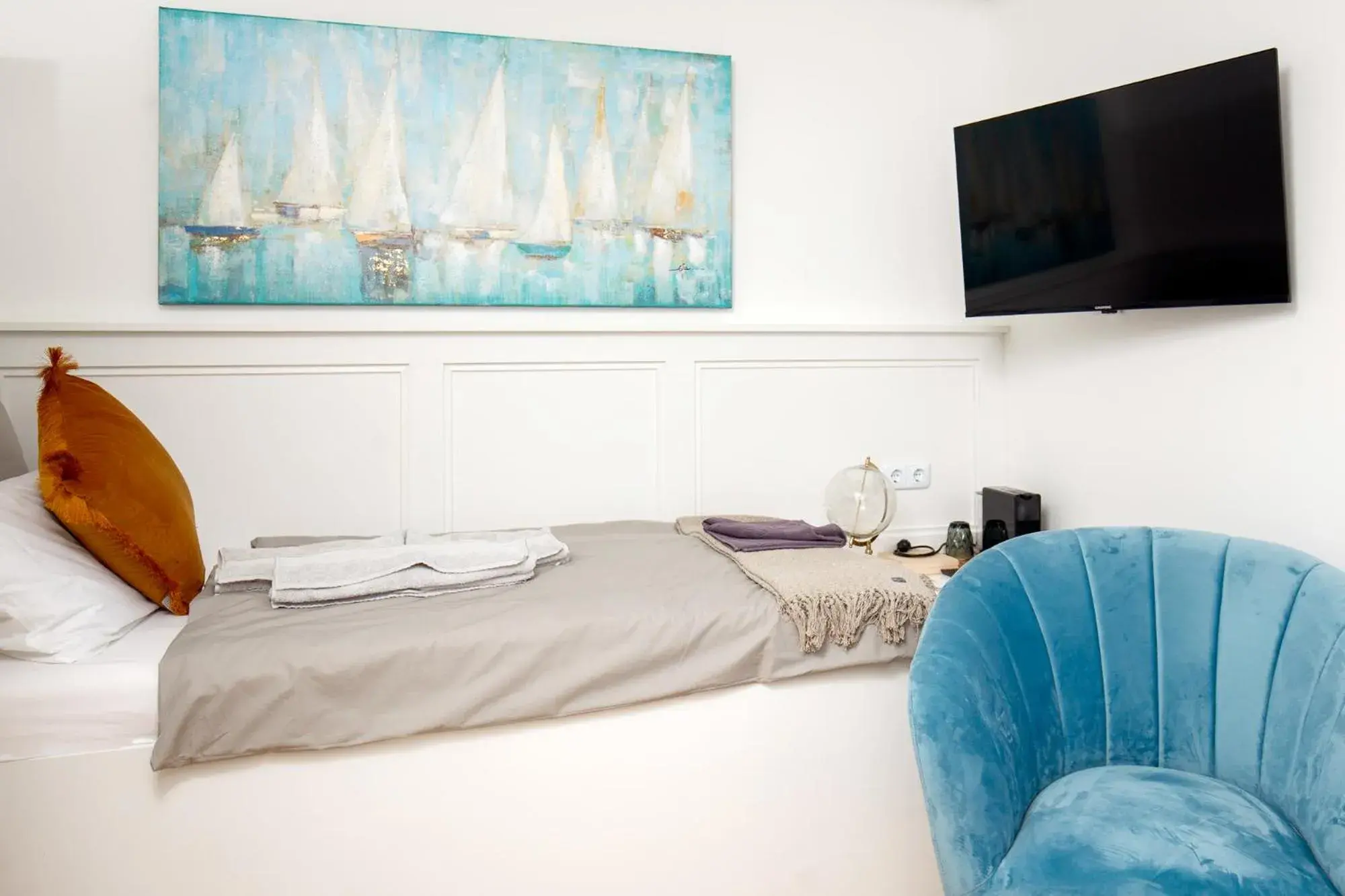 Standard Single Room with Shower in Relitto Boutique und Aparthotel Borkum Standard Single Room with Shower in Relitto Boutique und Aparthotel Borkum