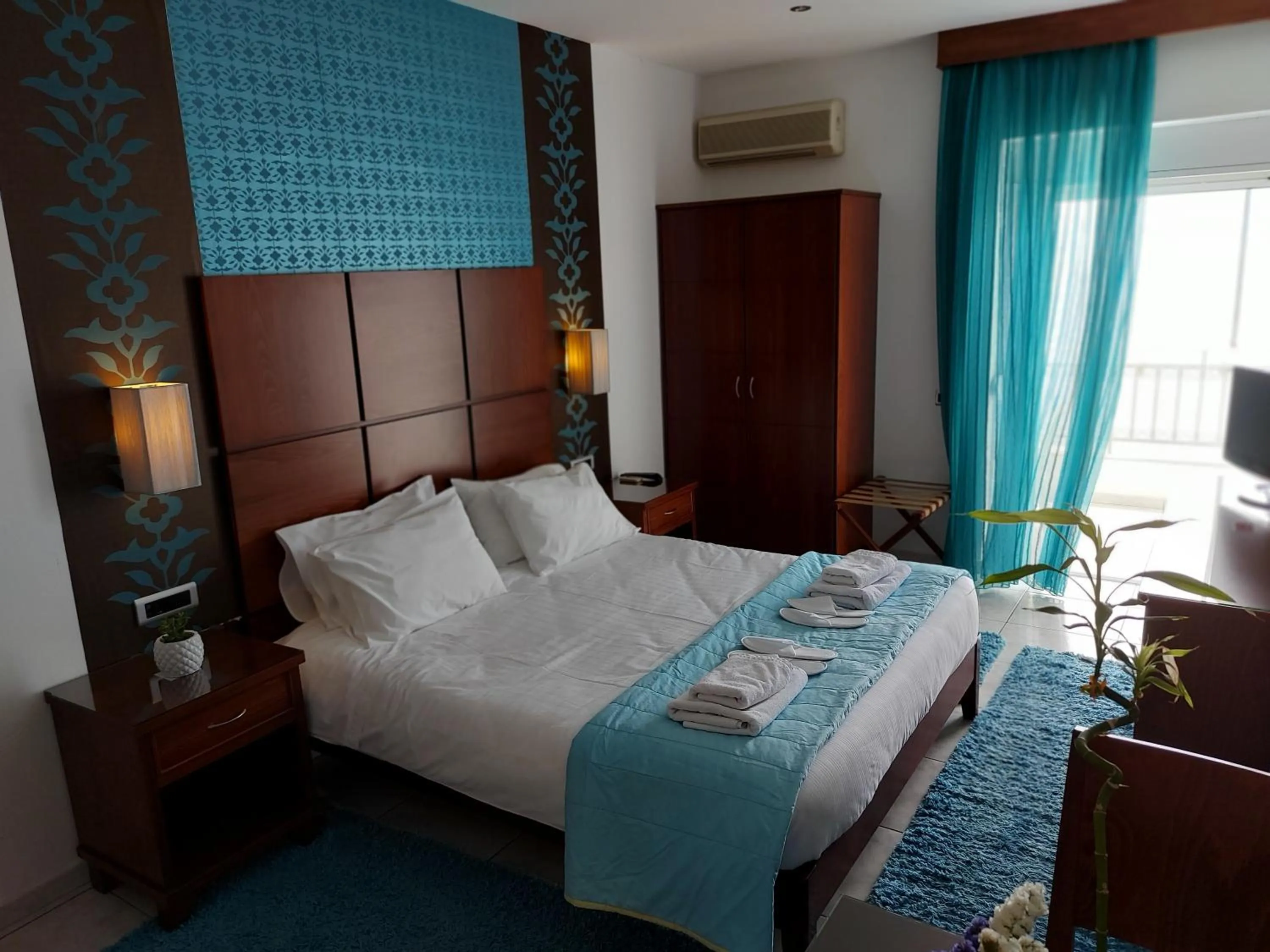 Bed in Anemolia Studios