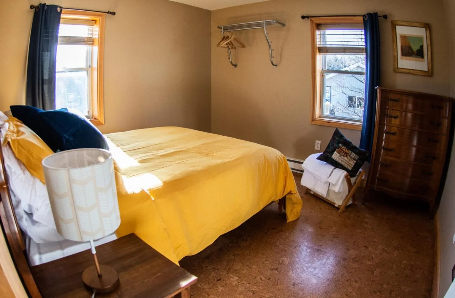 Bed in Myers Cave Resort