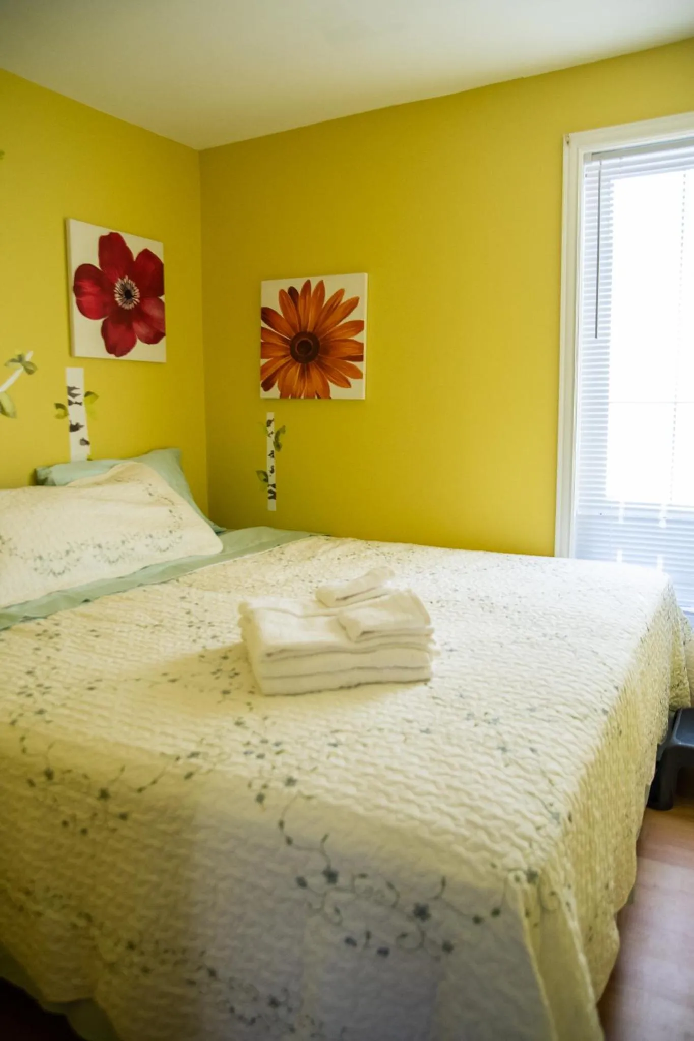 Bed in Myers Cave Resort