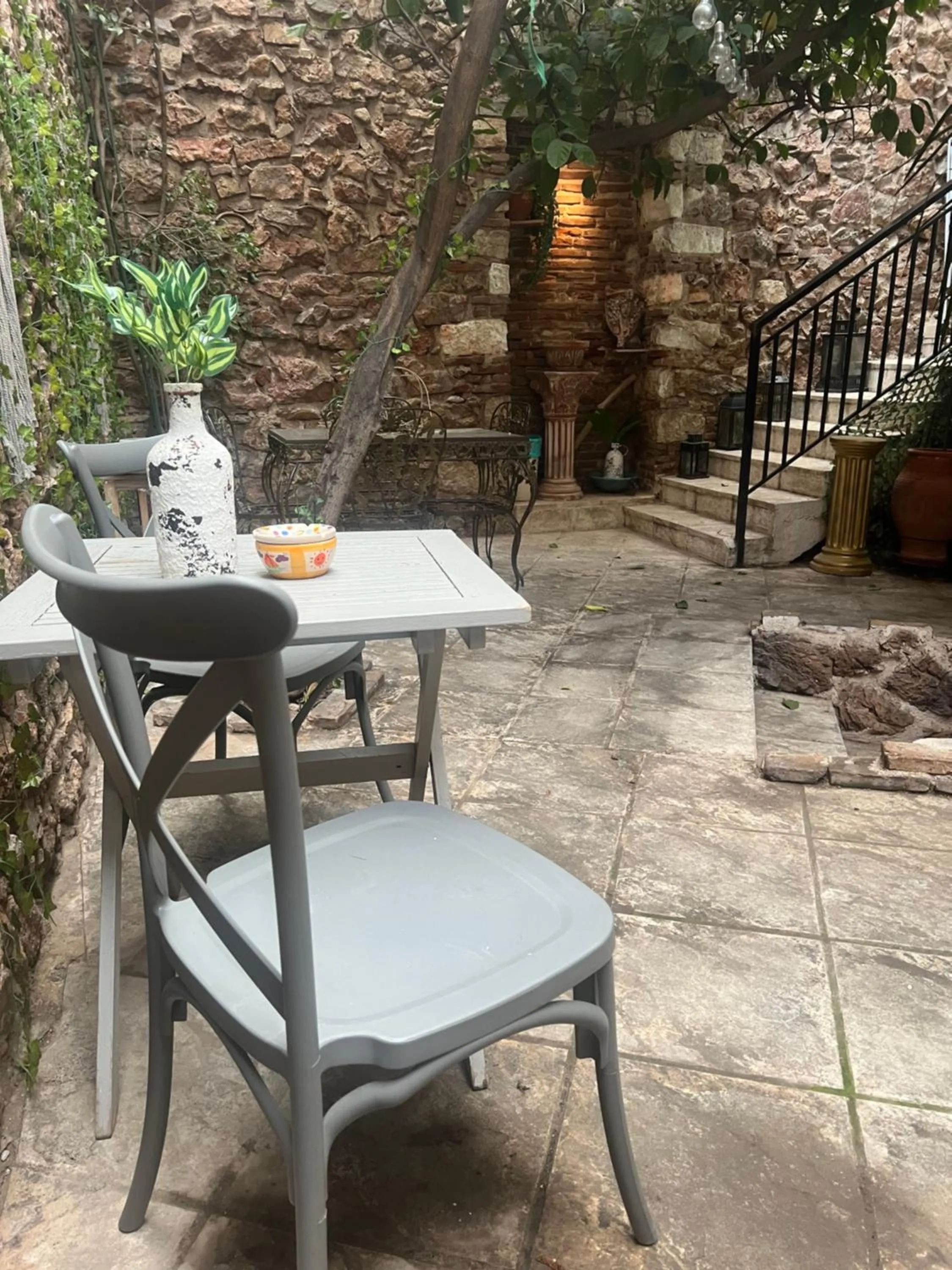 Balcony/Terrace in Lamda Vintage Appartment