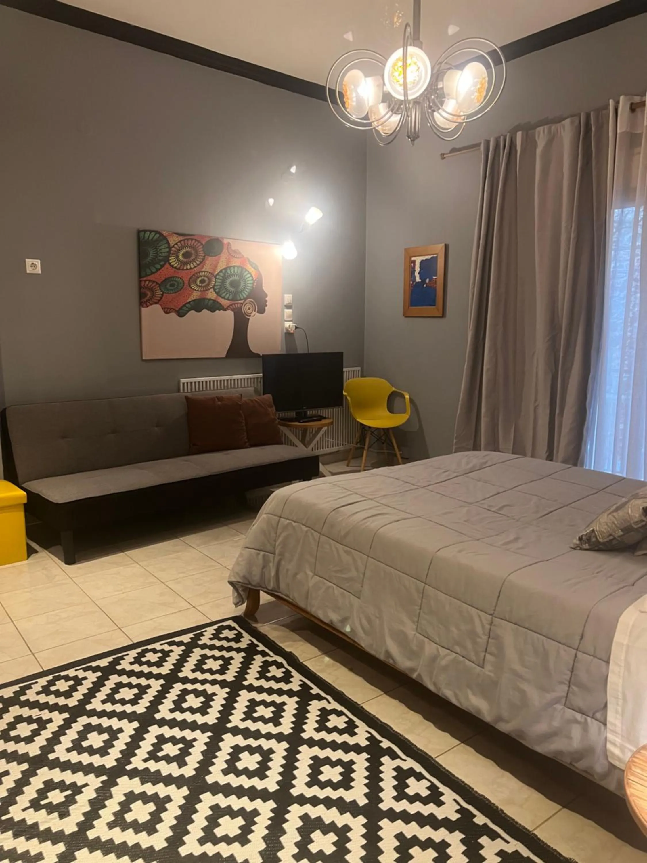 Bedroom in Lamda Vintage Appartment