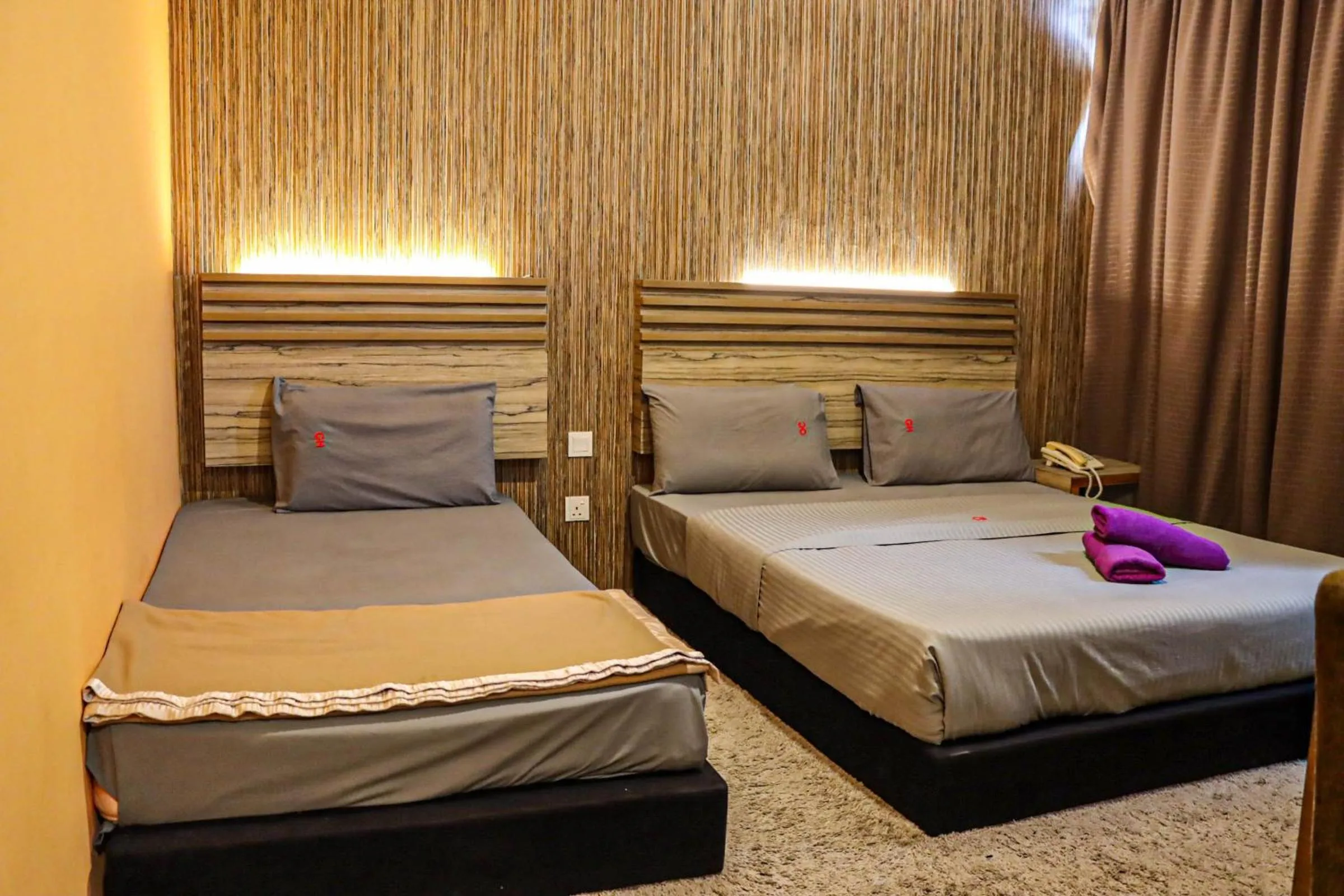 Bed in Classical Boutique Hotel