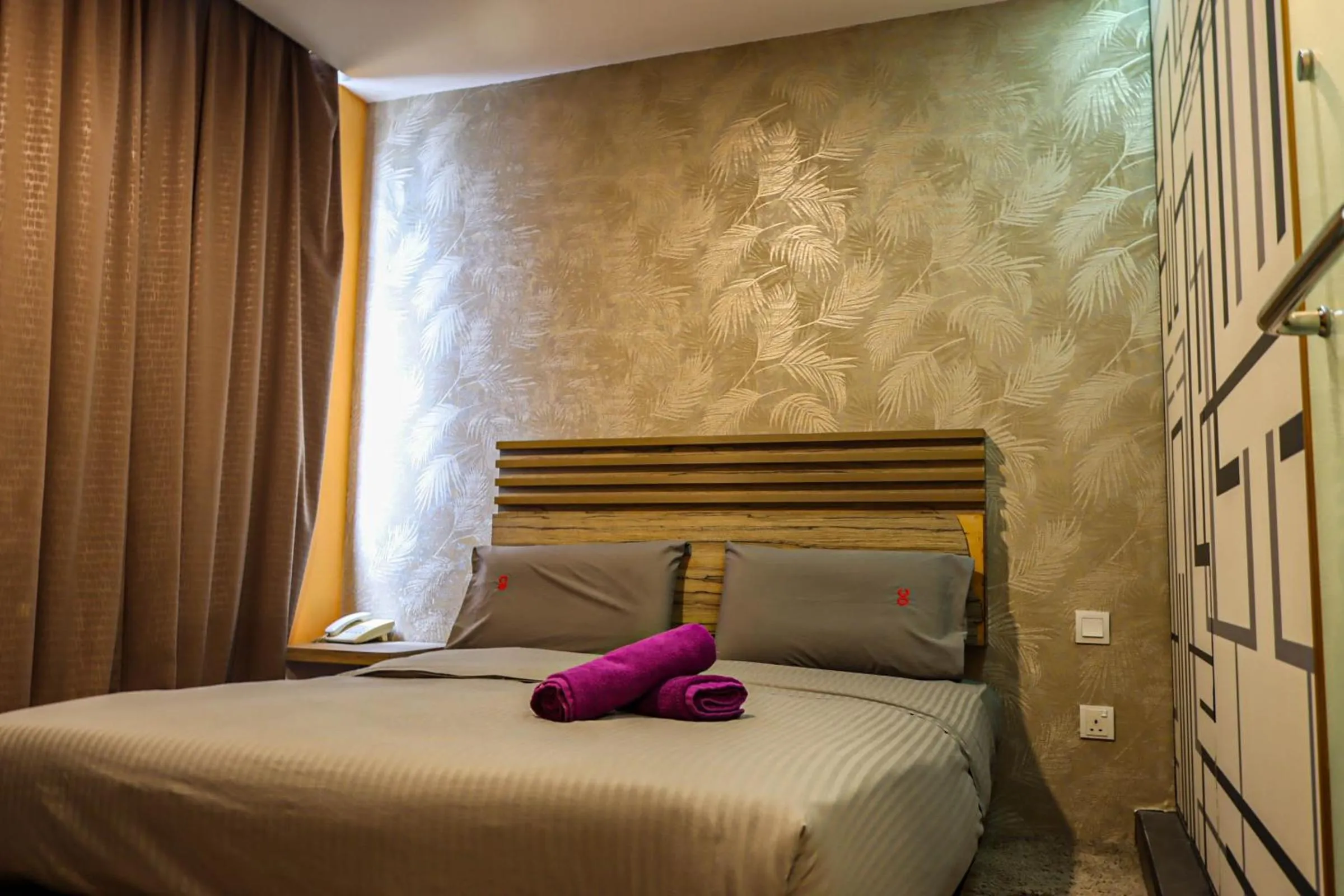 Bed in Classical Boutique Hotel