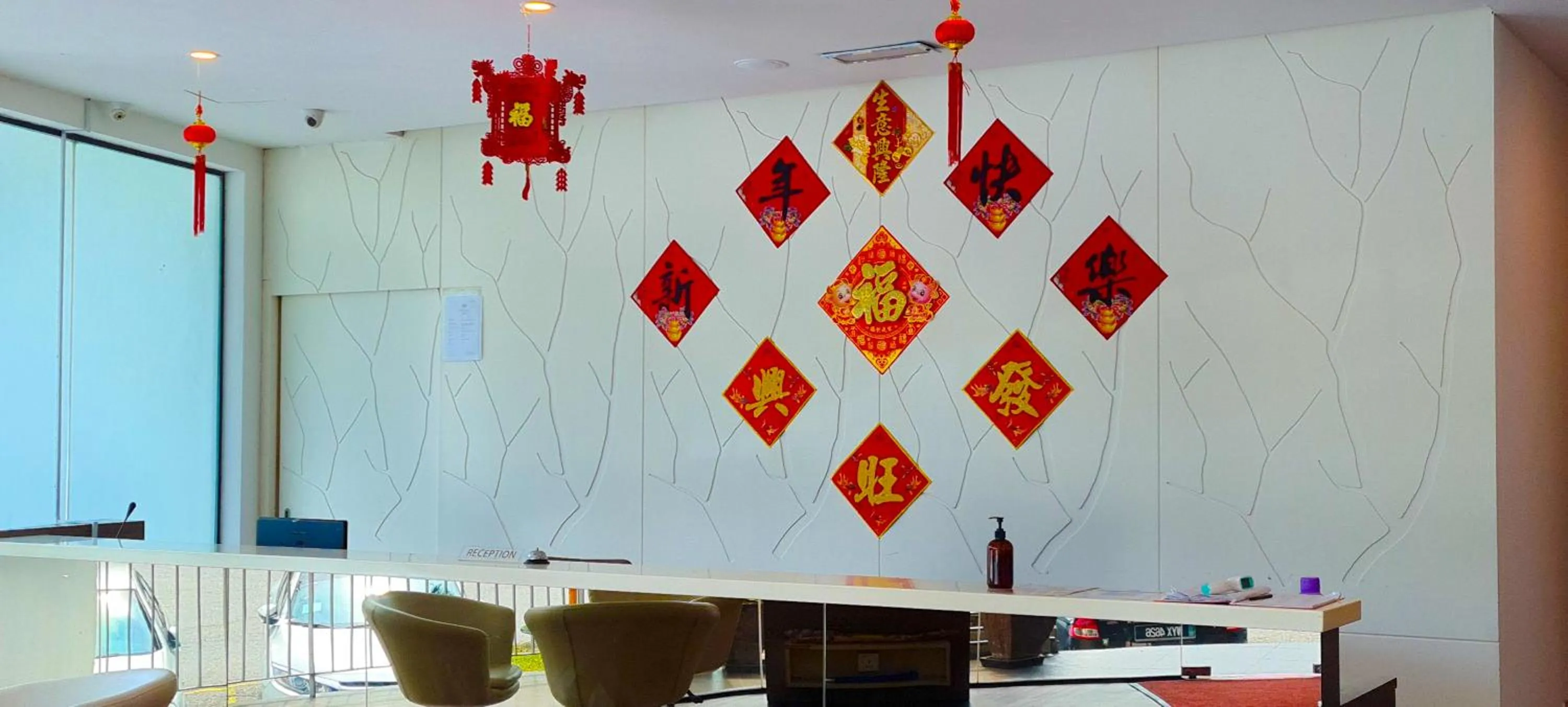 Decorative detail in Classical Boutique Hotel