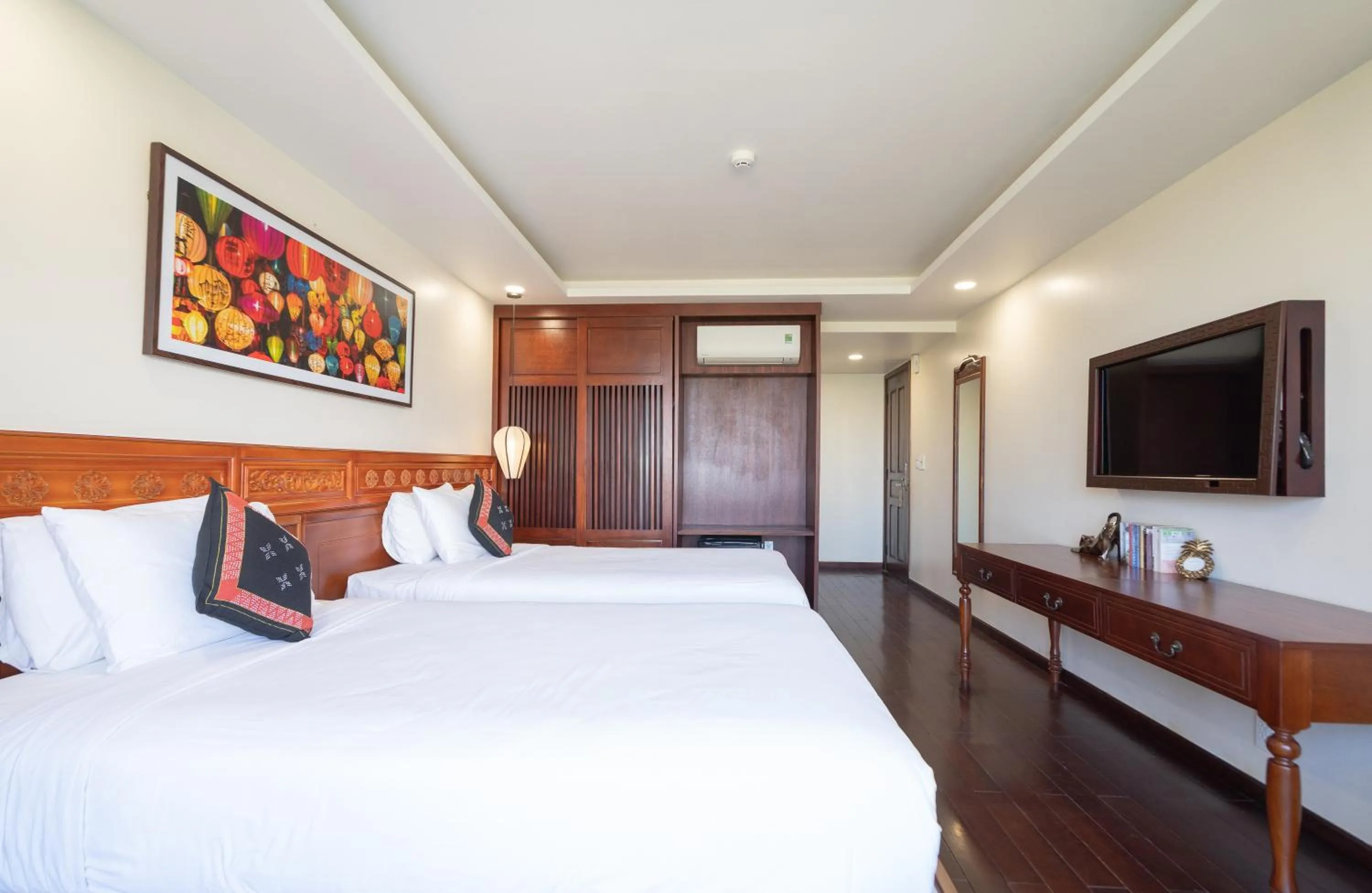 Bedroom, Bed in Virgo Villa Quê Hội An