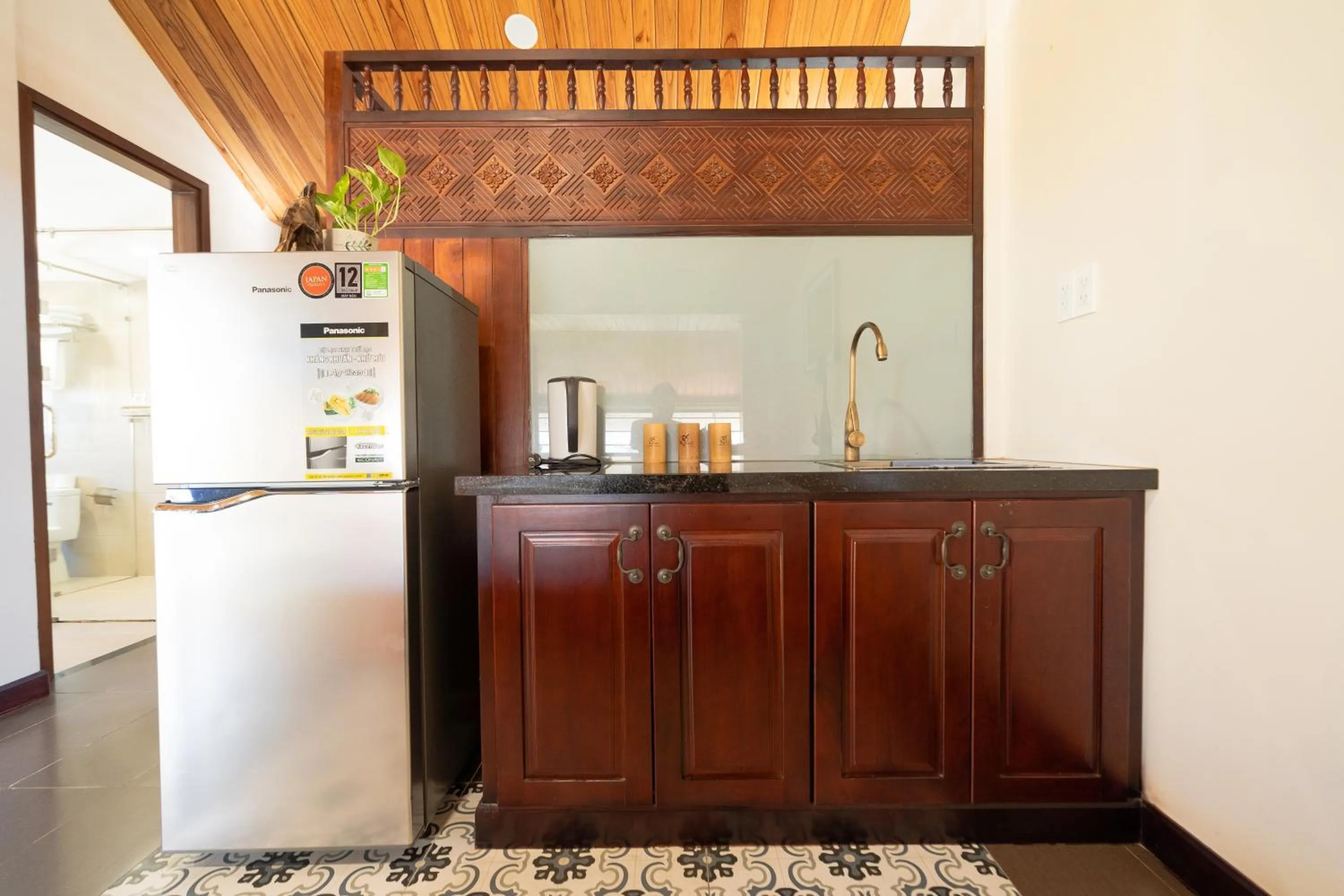 kitchen in Virgo Villa Quê Hội An