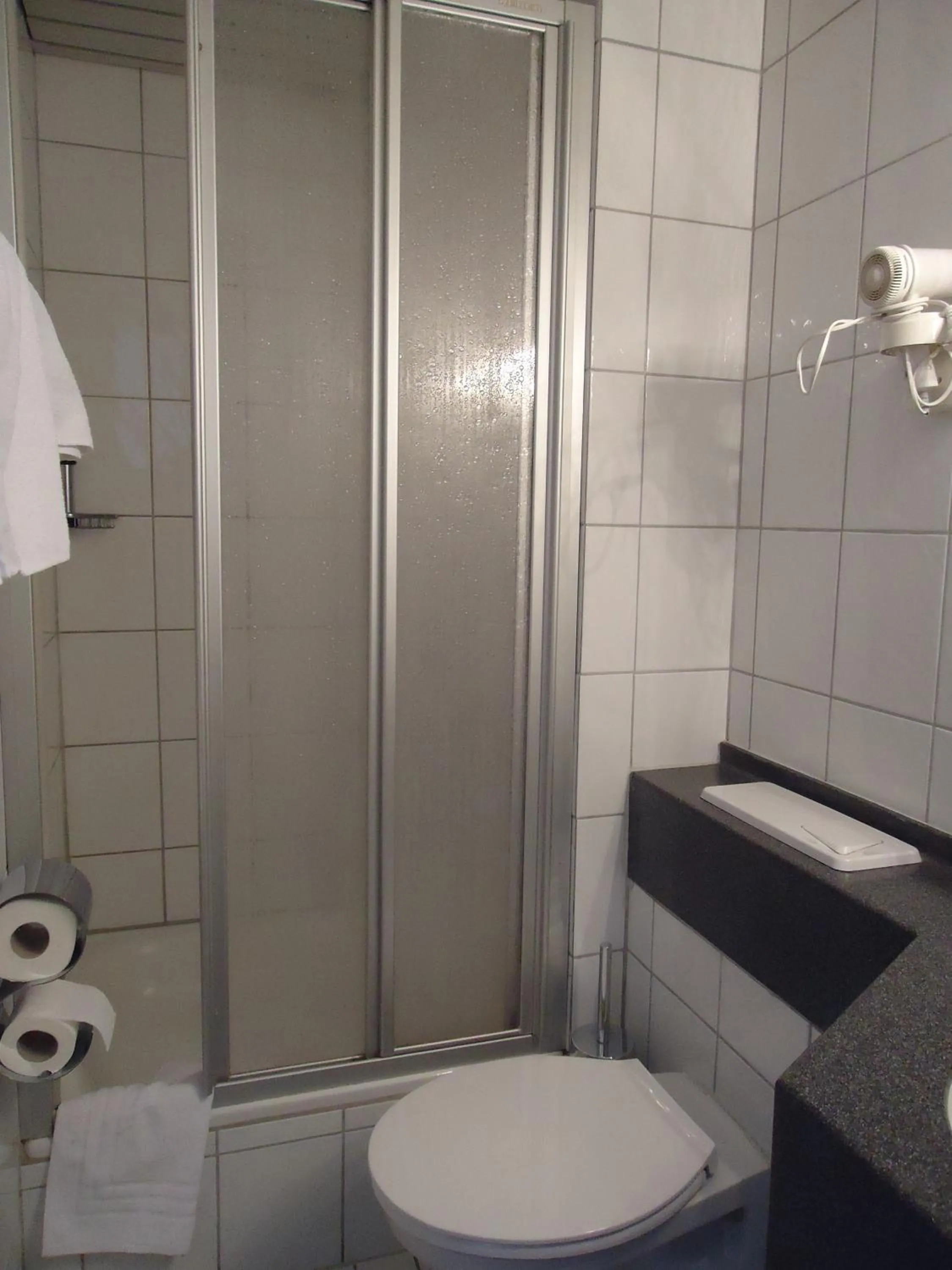 Bathroom in Hotel Schweizer Hof