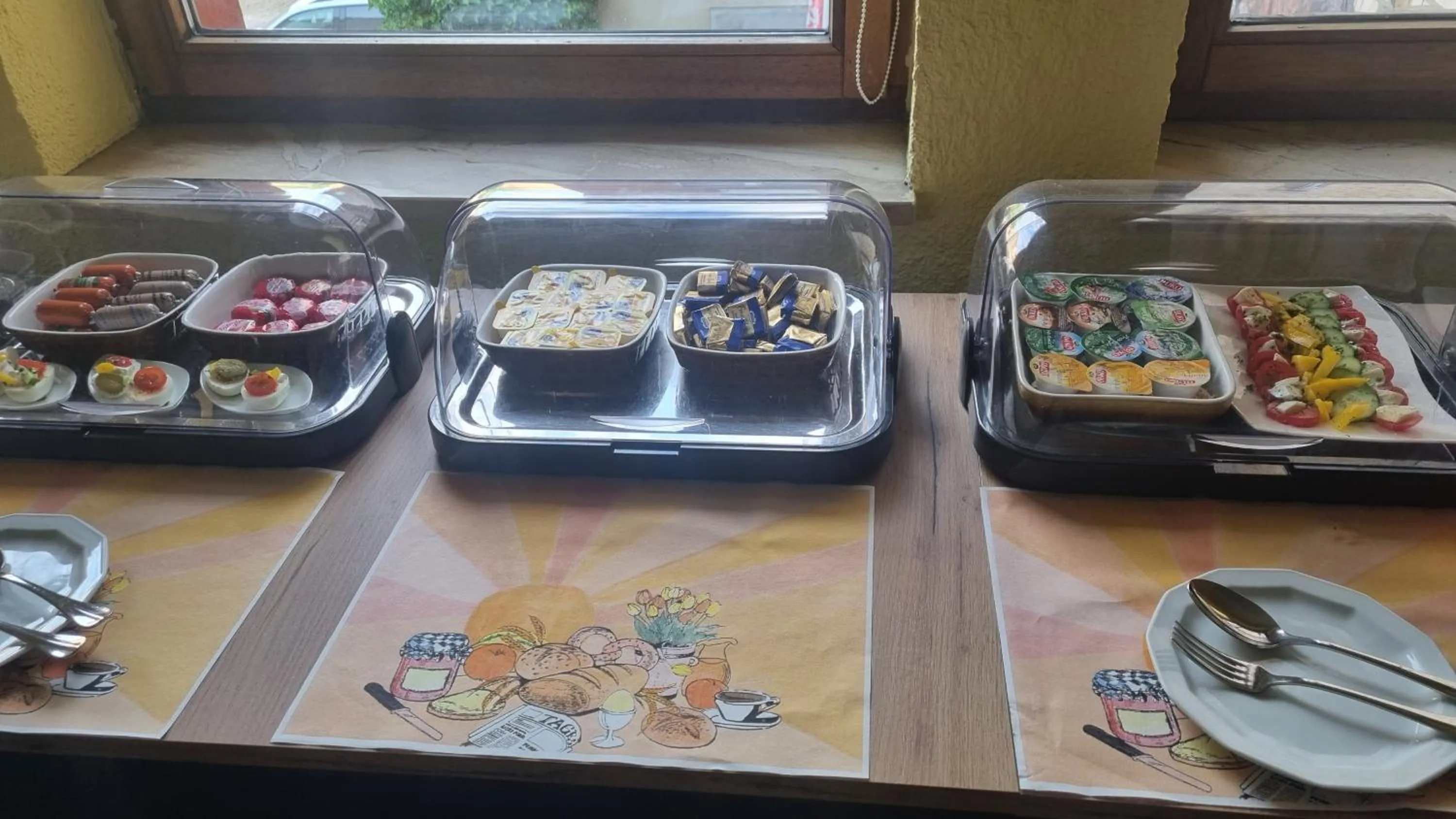 Breakfast in Hotel Schweizer Hof