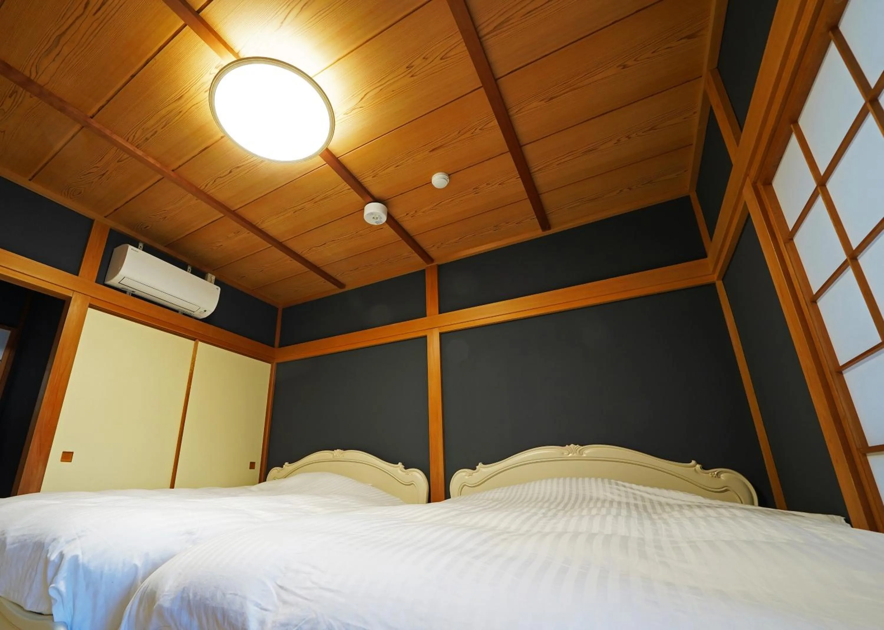 Bed in Villa Liberte Hakone Gora